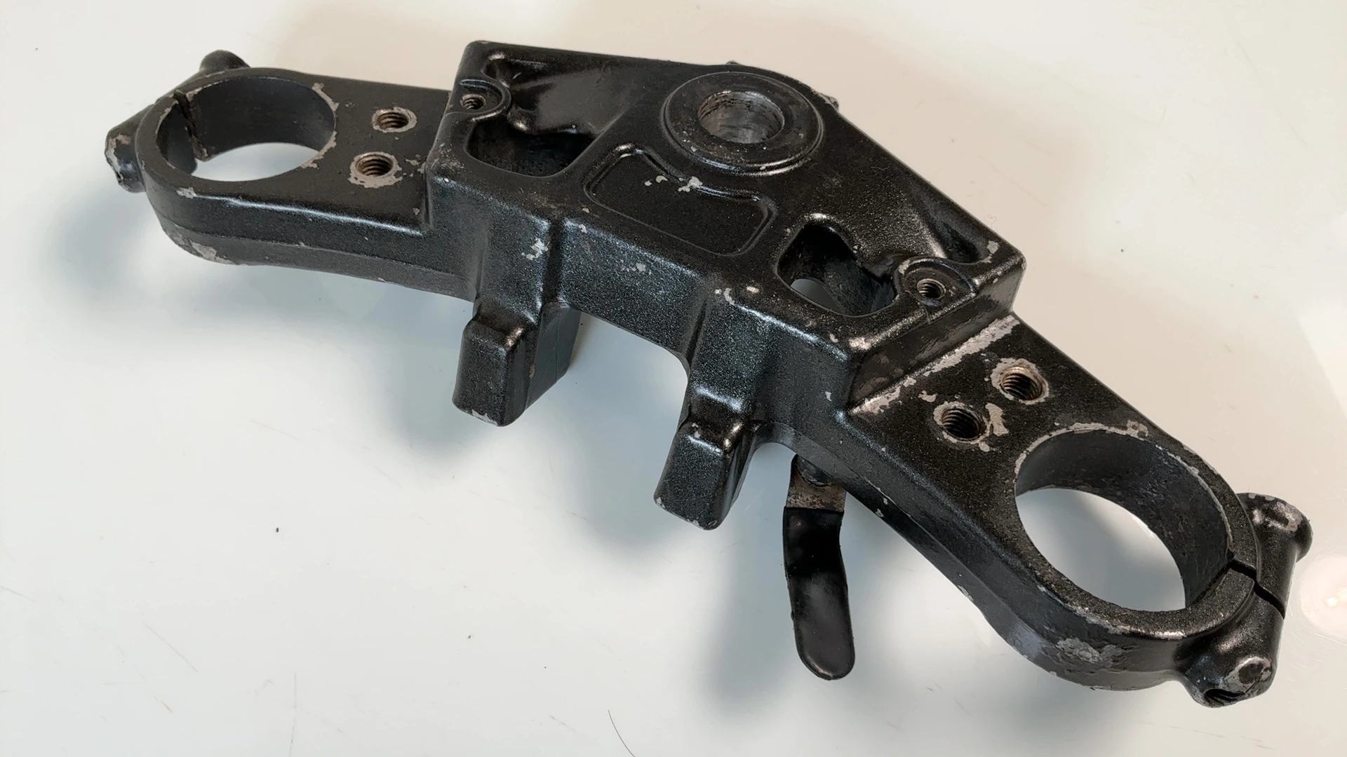 Kawasaki Ninja 750R ZX750F 750cc Upper Triple Tree Clamp 1987-89 OEM 44039-1144 - Image 5