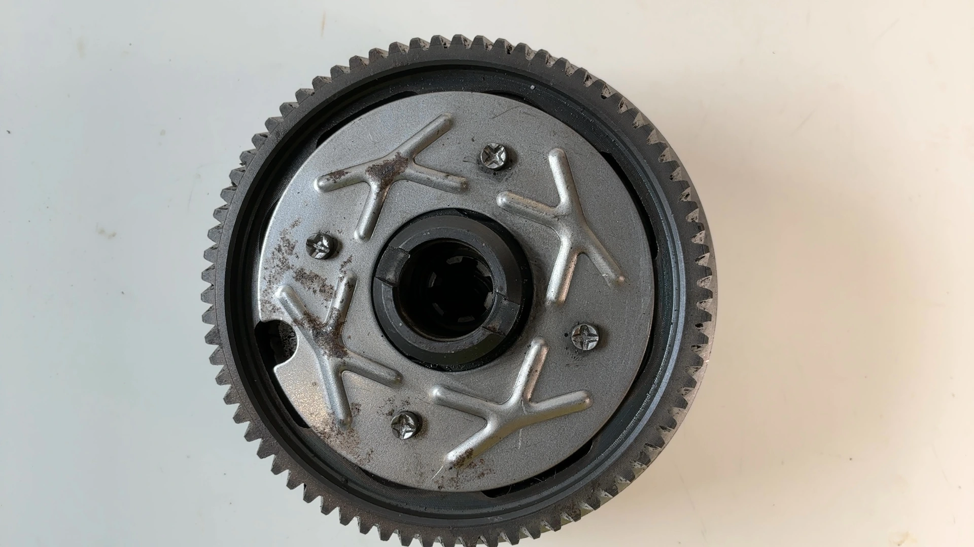 Suzuki RM80 DS80 JR80 80cc Clutch Basket Assembly 1978-2000 OEM 21200-46000 - Image 2