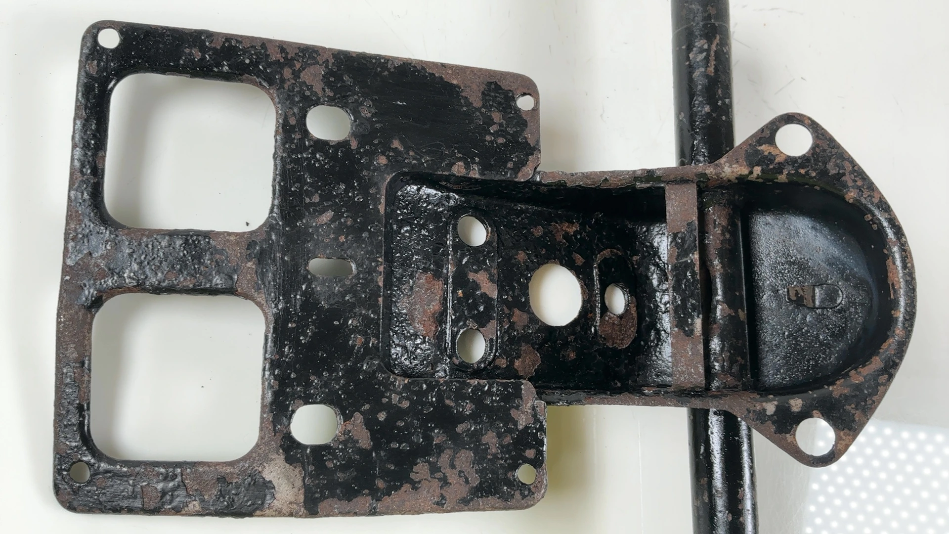 Honda CB550 Four K0 K1 K2 550cc Tail Light Bracket 1974-1976 OEM 84701-341-670XW - Image 7