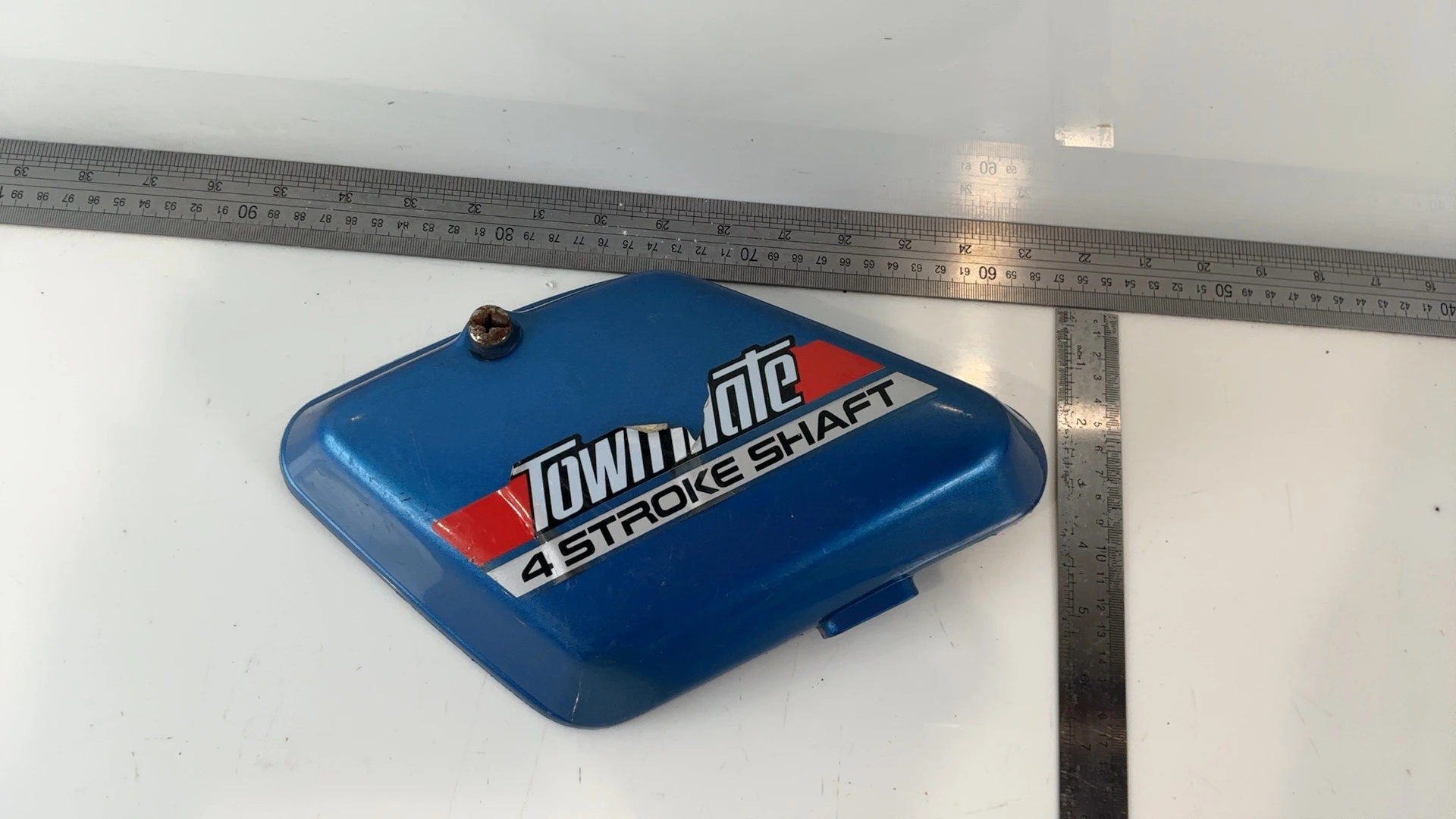 Yamaha Townmate T80 T50 80cc 50cc Right Side Cover 1982-1997 OEM 22F-21721-00 - Image 3