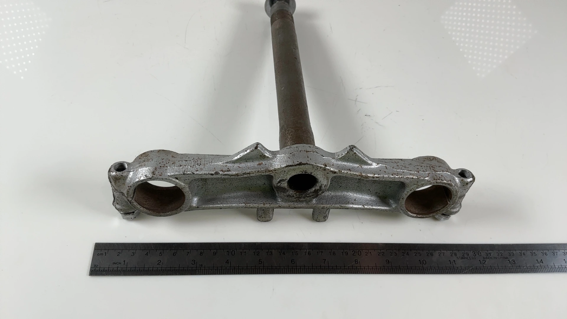 Kawasaki 454 LTD EN450-A 450 Lower Triple Tree Clamp Yoke 1985-90 OEM 44037-1175 - Image 5