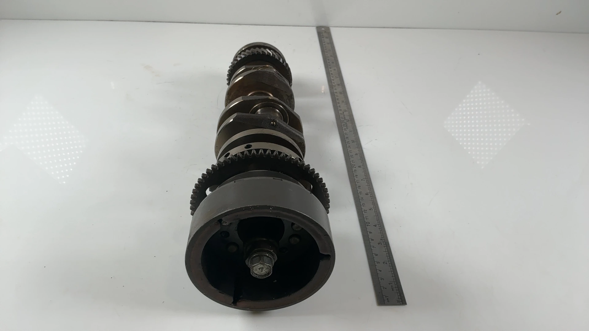 Suzuki GSX-R400 GK71B 400cc Crankshaft 1984 1985 1986 OEM 12200-07A00 - Image 3