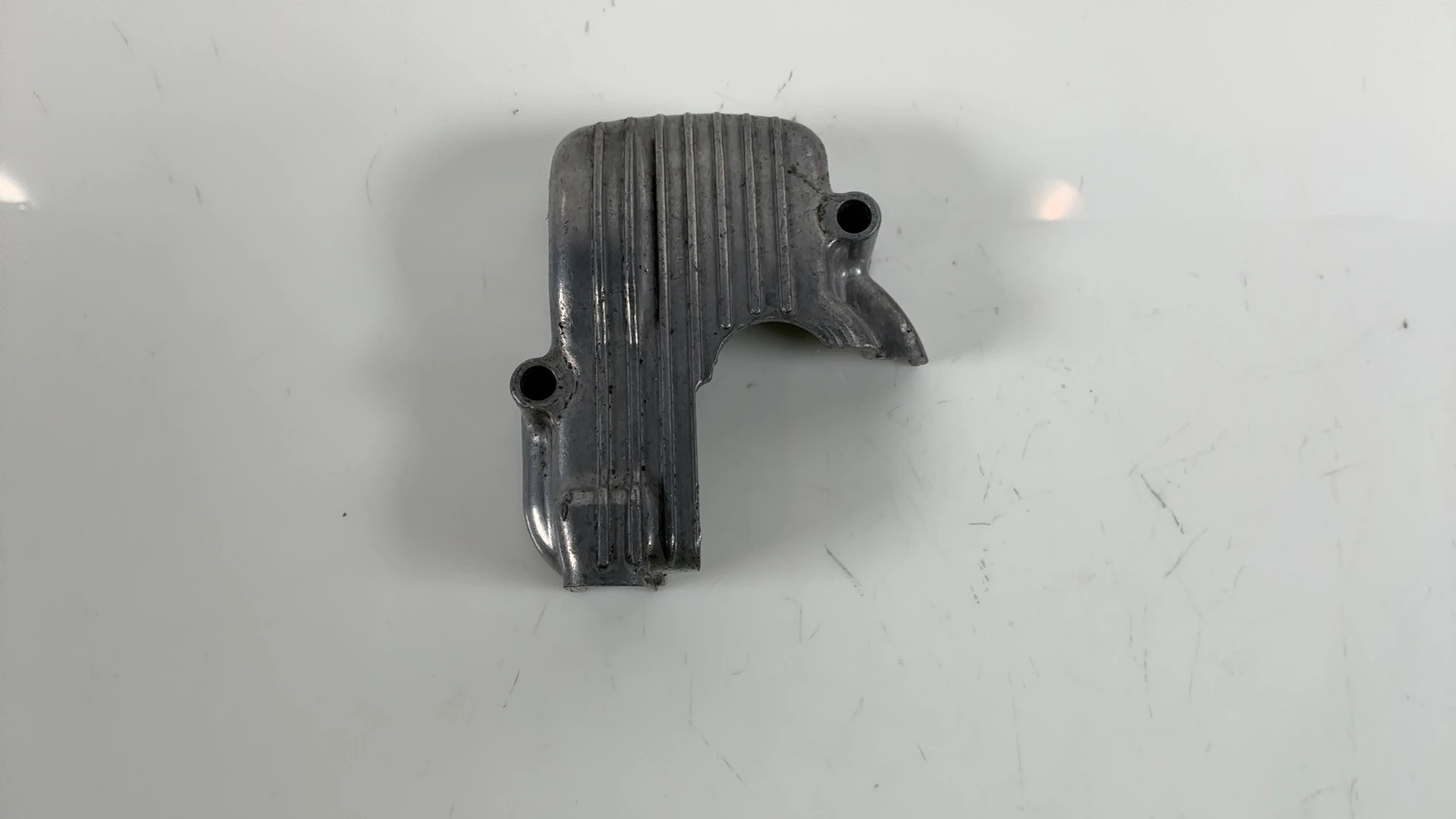 Suzuki T500 GT500 500cc Engine Oil Pump Cover 1968-1977 OEM 11411-15000 - Image 2