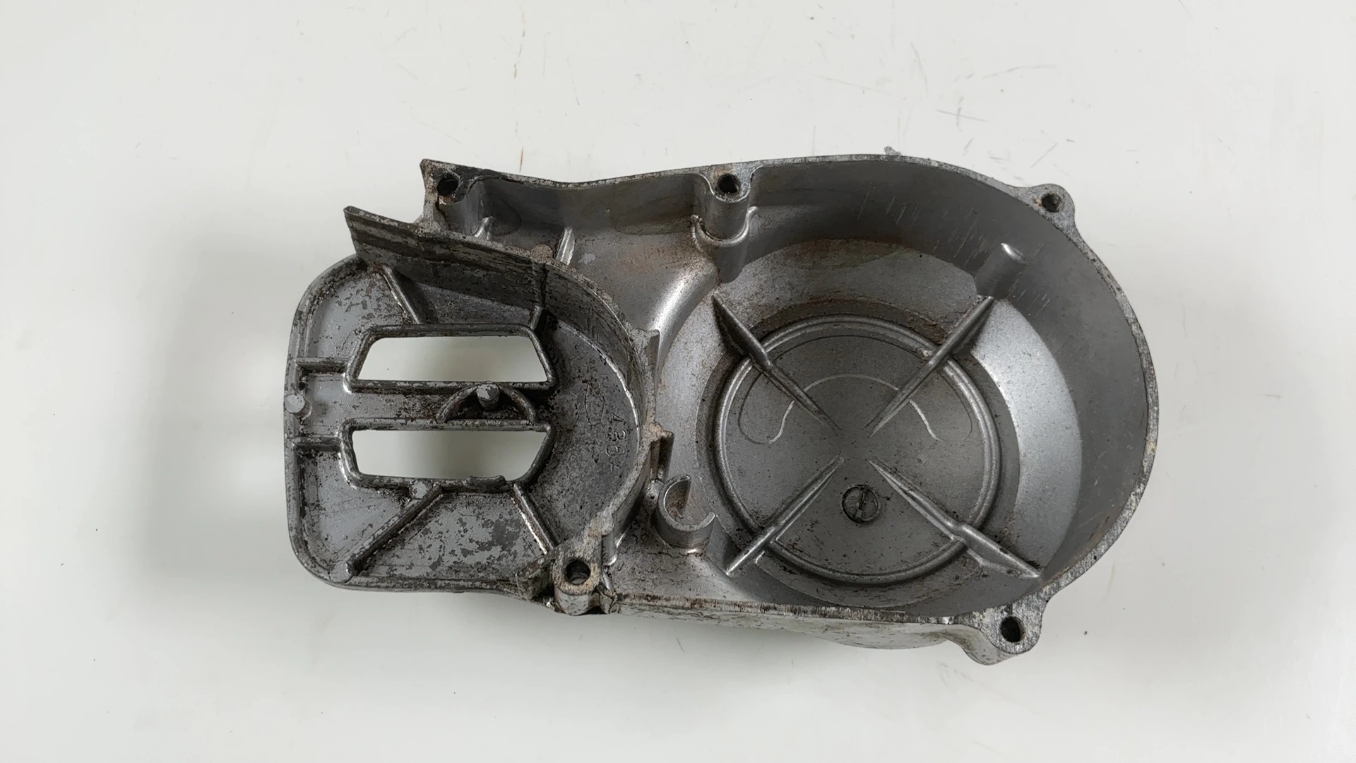 Honda XL100S XL100 100cc Left Engine Stator Cover 1979 1980 OEM 11341-436-000 - Image 7