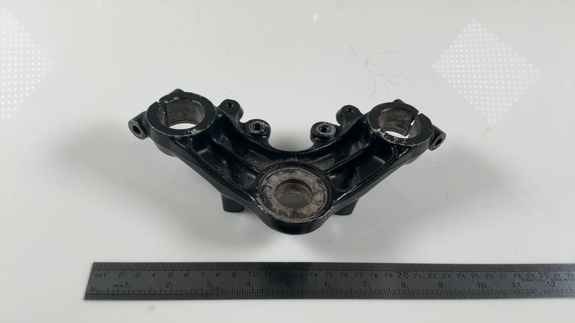 Honda CG125 CG 125 Upper Fork Bridge Triple Clamp 1976-1978 OEM 53231-397-000 - Image 5