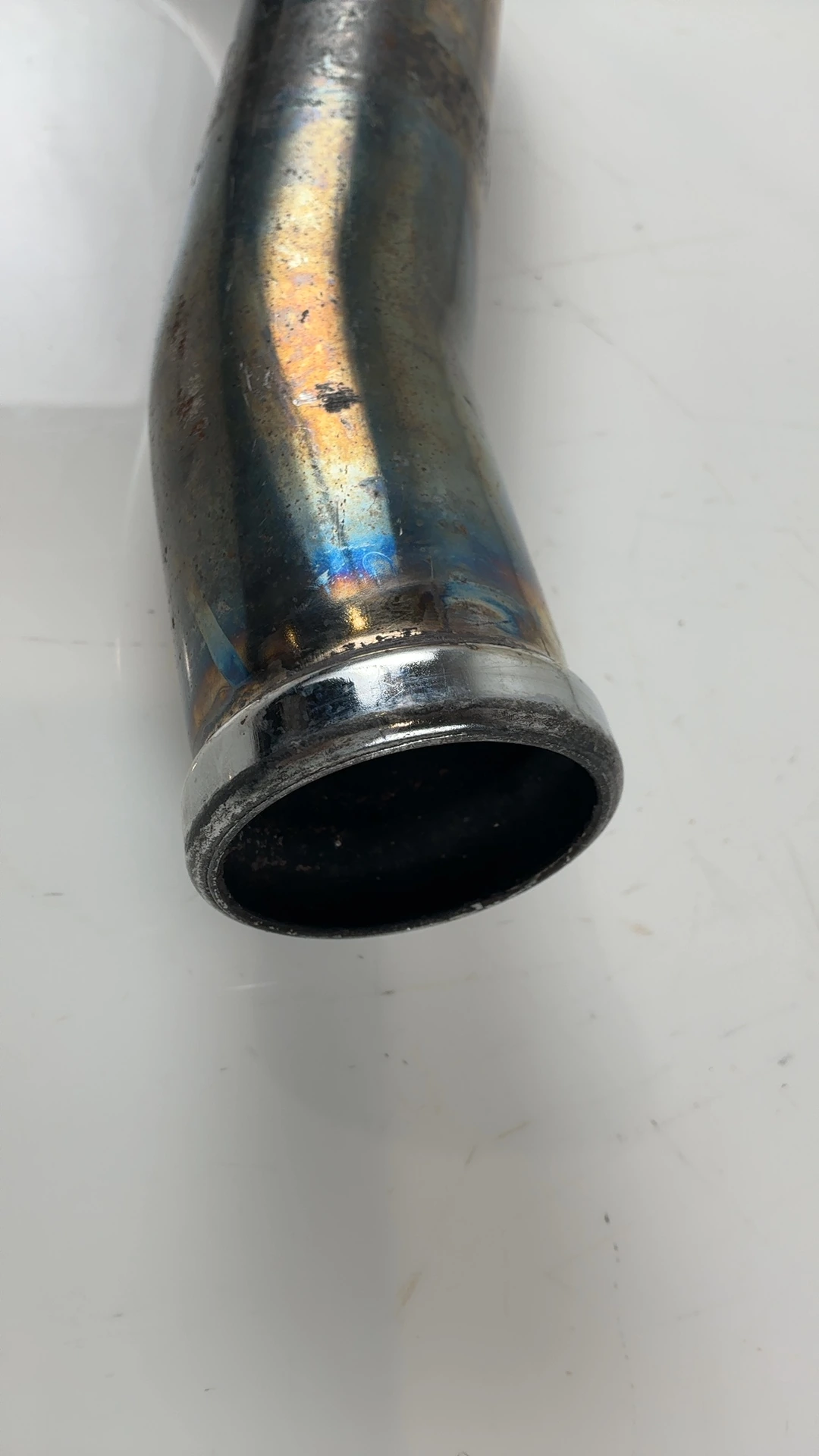 Harley Softail Fat Boy Deuce FLSTF FXSTD Exhaust Header Pipe 00-06 OEM 65503-00A - Image 5