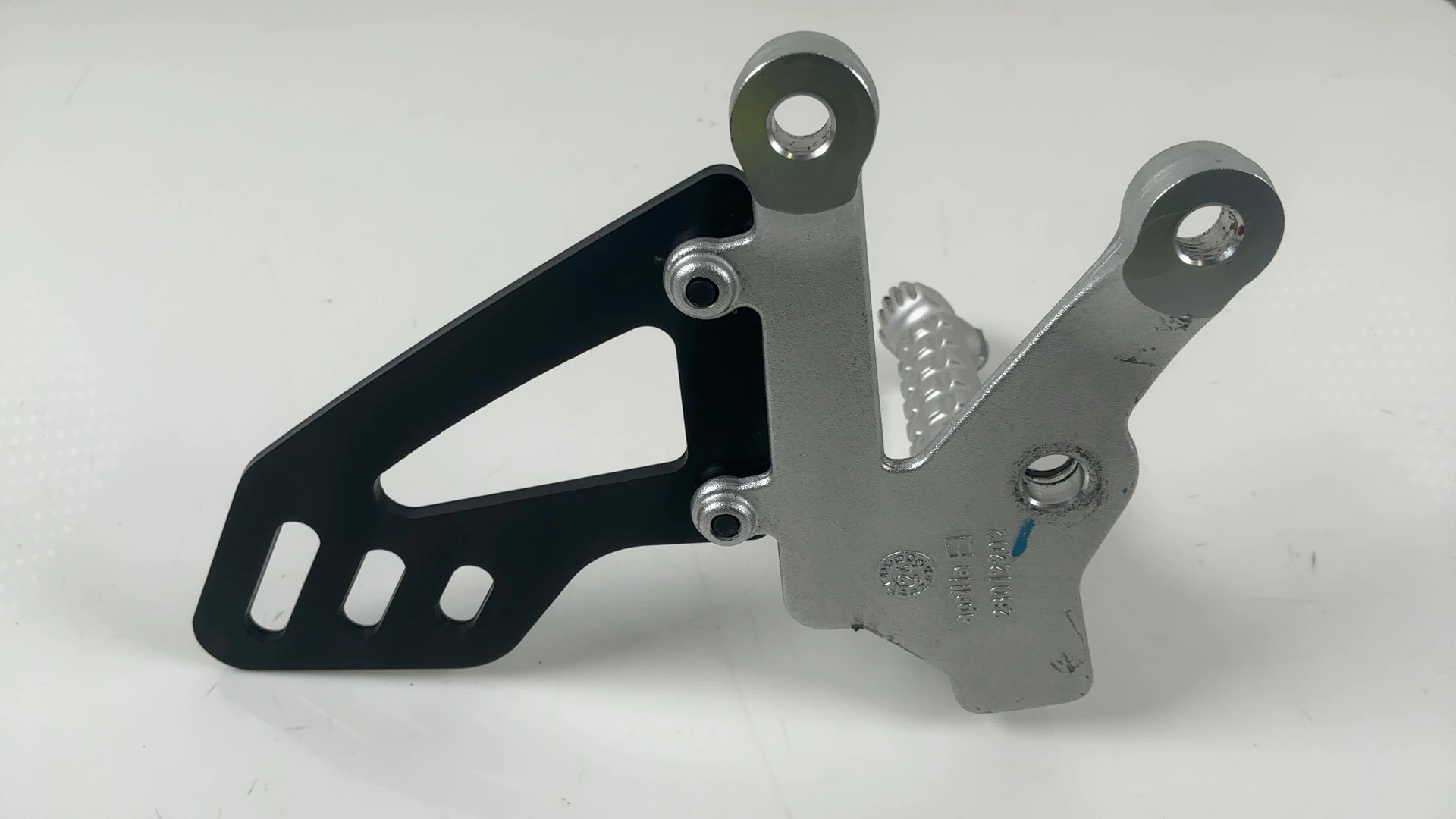 Aprilia Tuono V4 Factory 1100 Left Front Foot Rest Hanger 2017-2026 OEM 2B012339 - Image 2