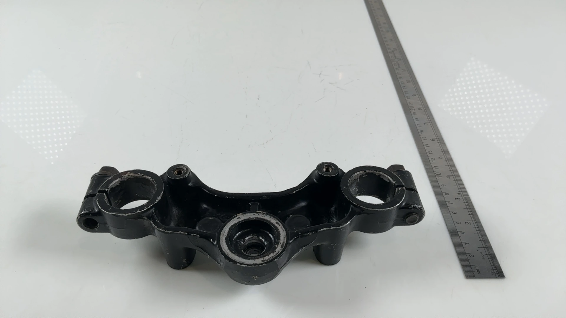 Suzuki TS50 ER Hustler 50cc Upper Fork Bridge Yoke 1979-1984 OEM 51311-26505-291 - Image 3
