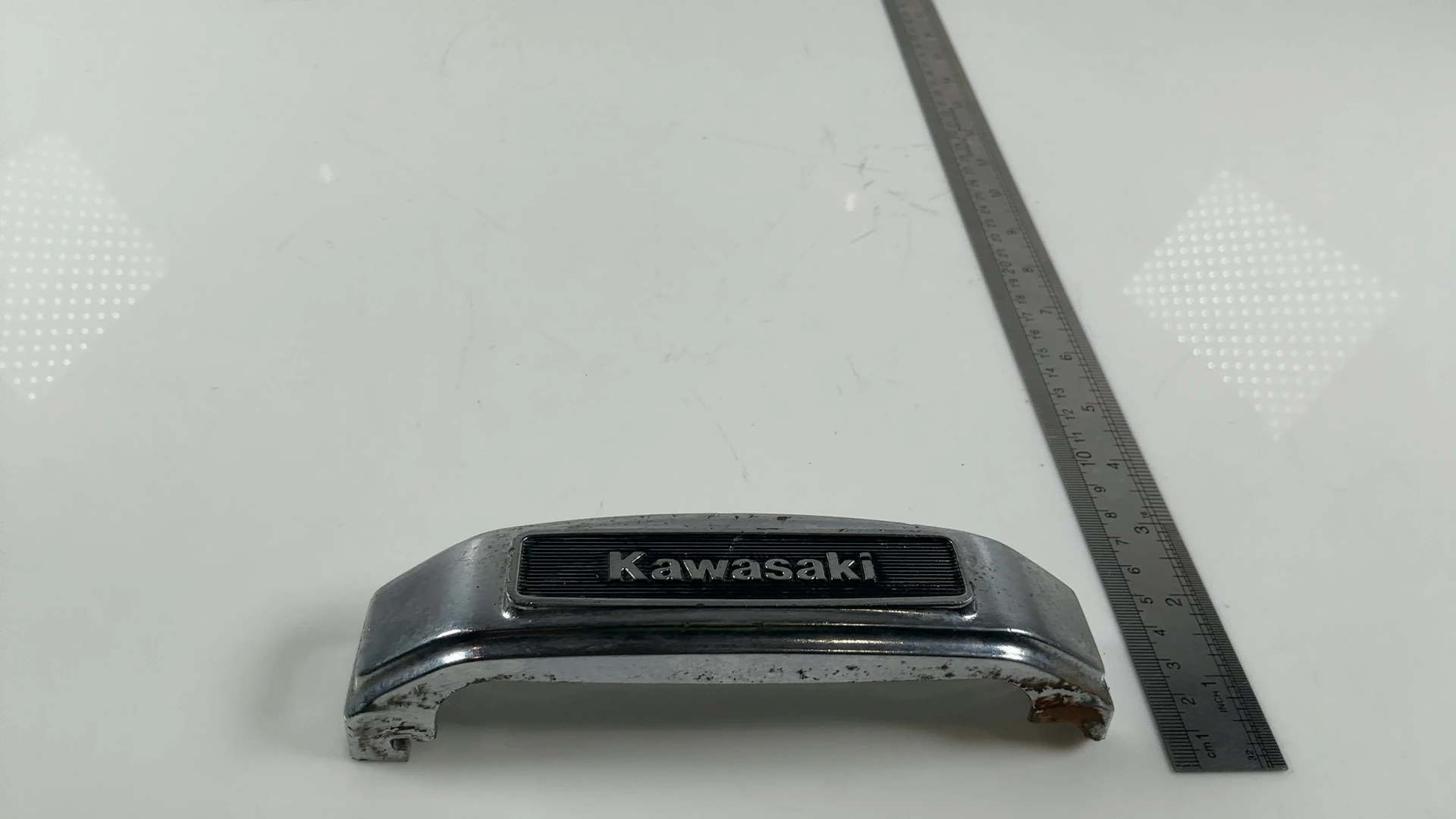 Kawasaki KZ440 LTD KZ400H 440CC Front Fork Emblem Cover 1979-1983 OEM 44033-1042 - Image 3
