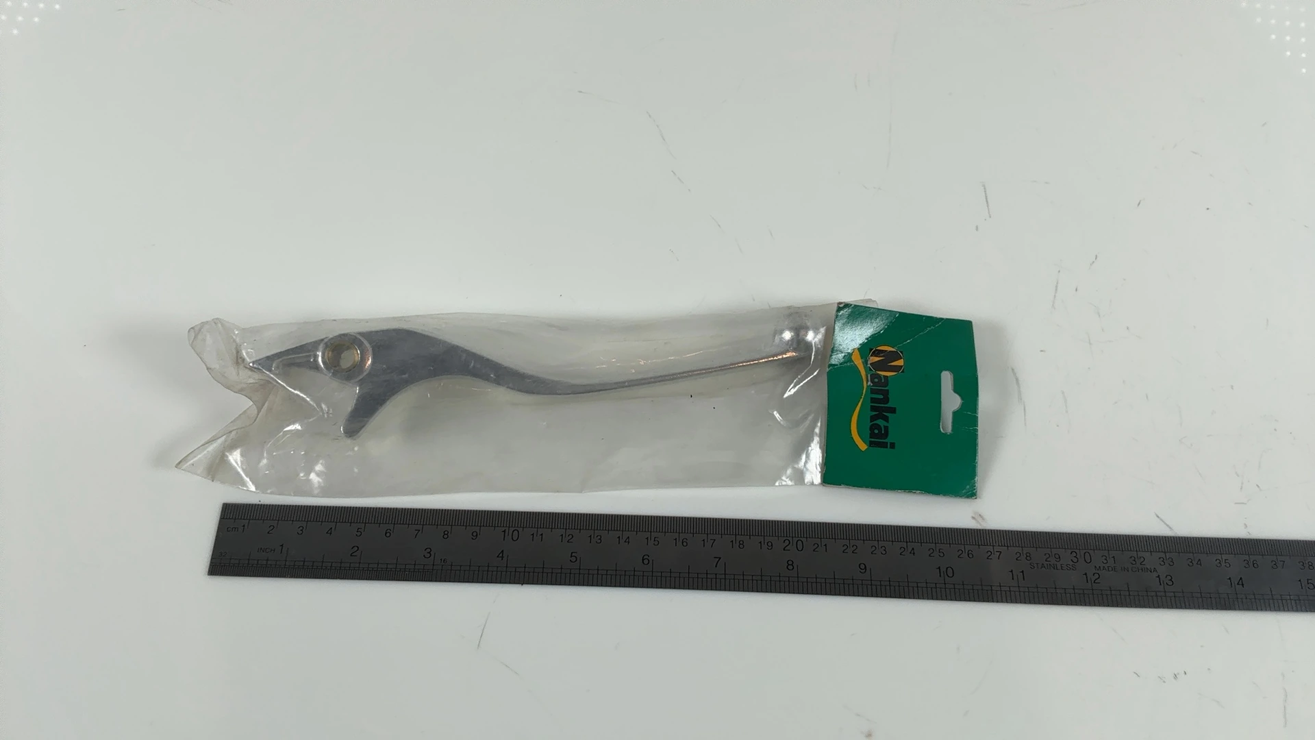 Nankai Motorcycle Brake Lever 1610067 Universal Vintage OEM Silver 1610067 - Image 1