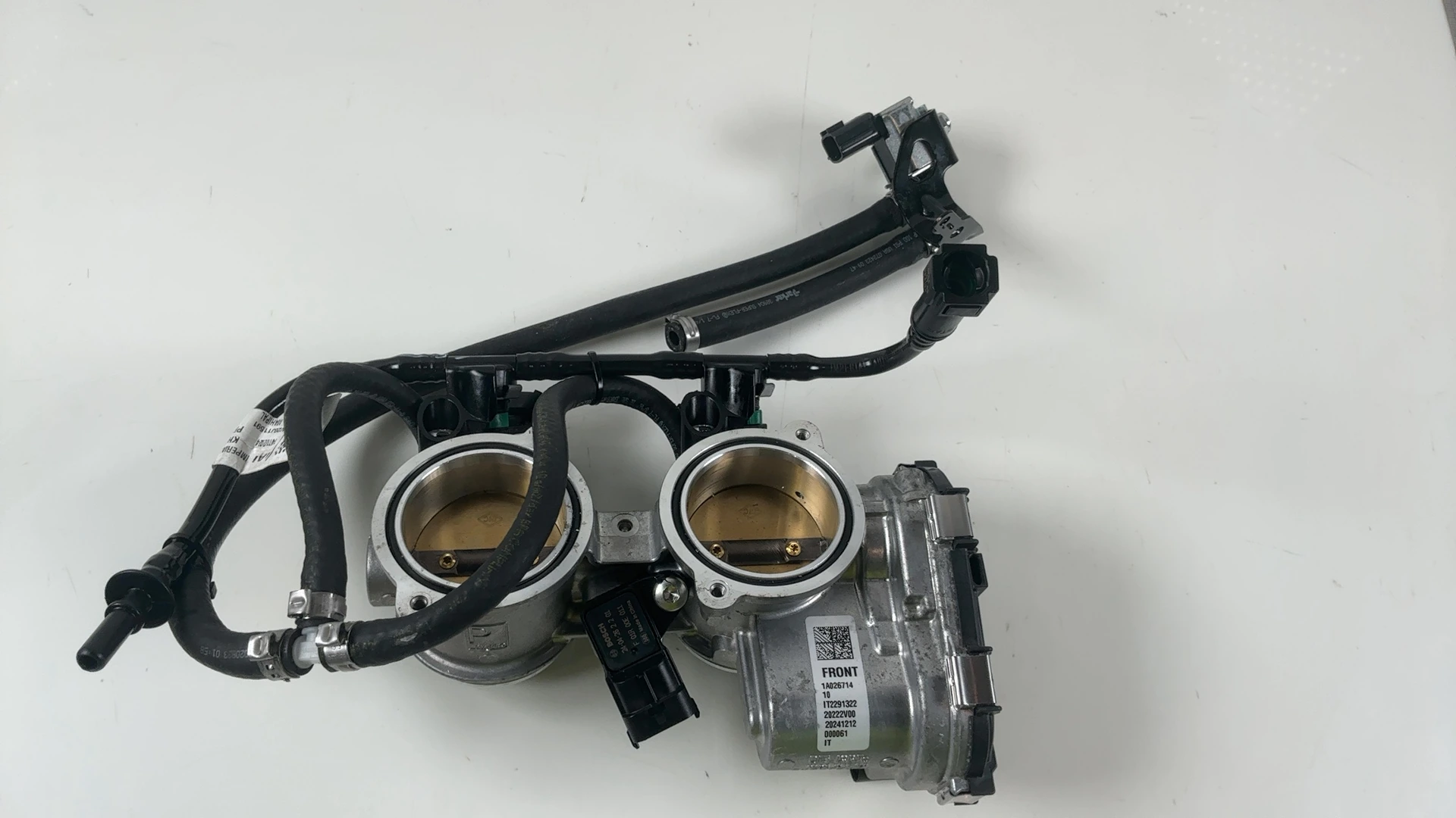 Aprilia RSV4 Tuono V4 1100 Factory Throttle Body Front 2025 2026 OEM 1A026714 - Image 1