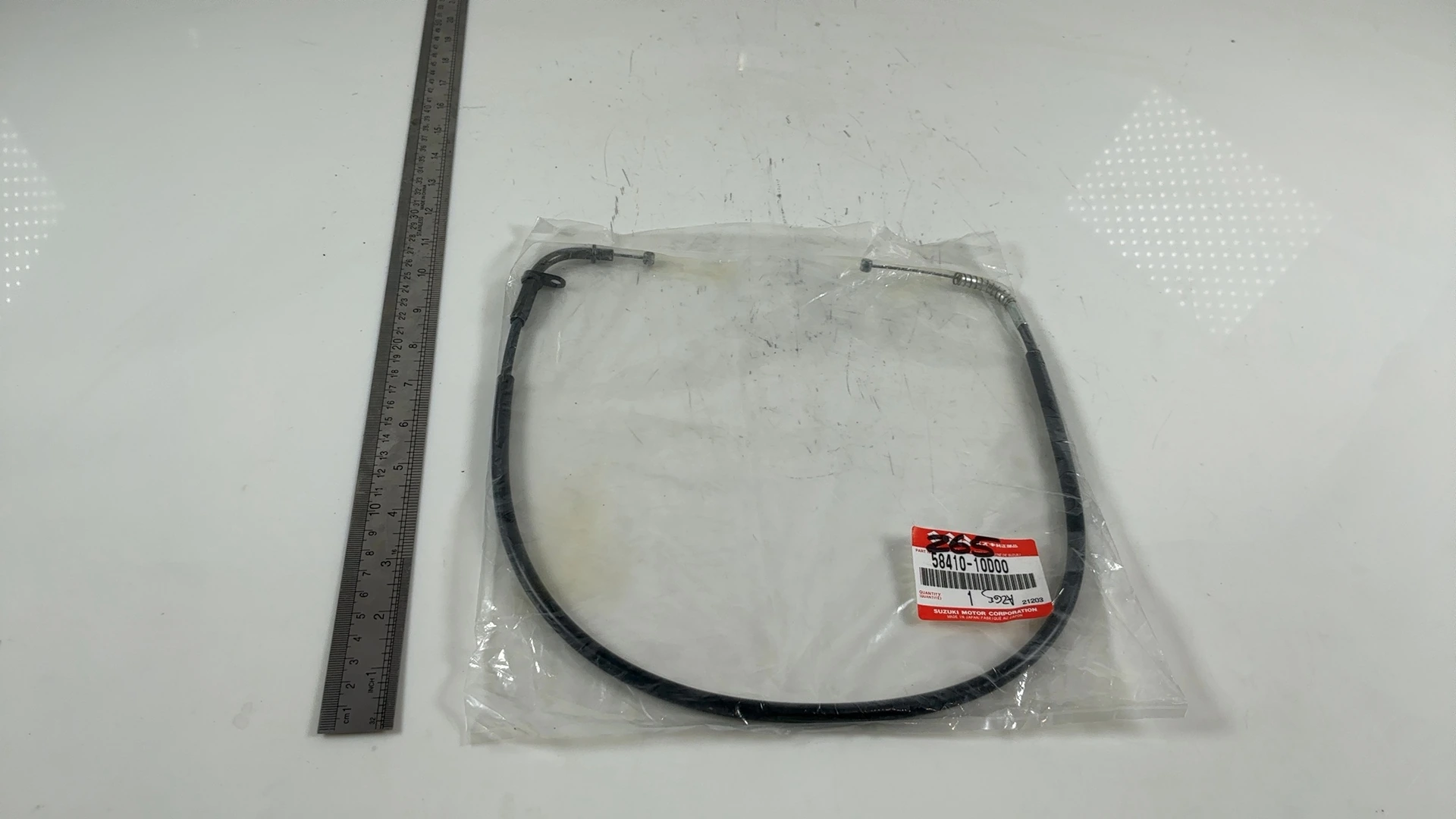 Suzuki Bandit GSF400 400cc Starter Choke Cable 1989-1997 OEM 58410-10D00 - Image 4