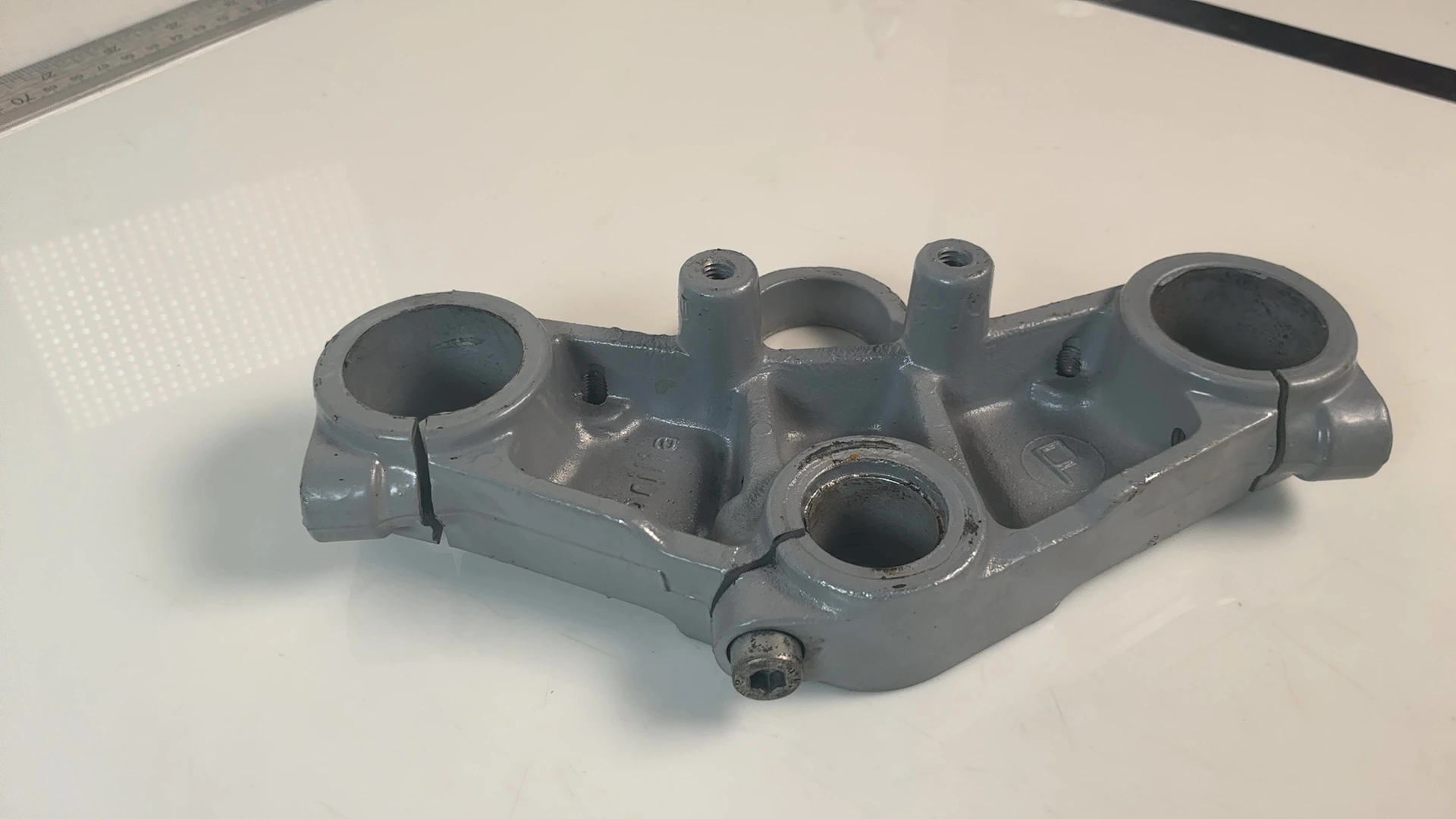 Aprilia AF1 125 Project 108 Upper Fork Bridge Yoke 1987 1988 OEM AP8103133 - Image 6