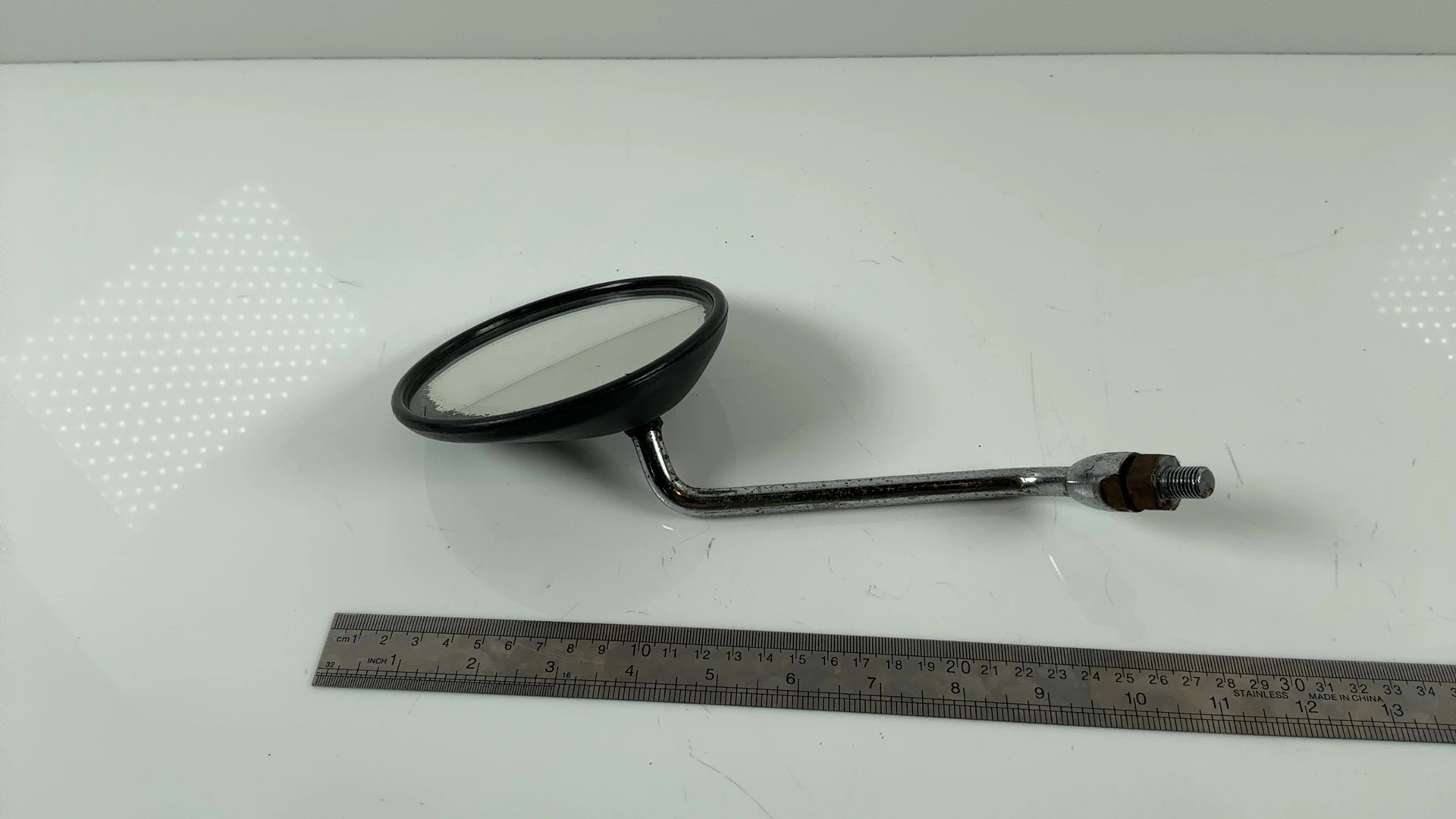 Yamaha TDR250 250cc Left Side Rearview Mirror 1988-1990 OEM 5Y1-26290-10 - Image 3