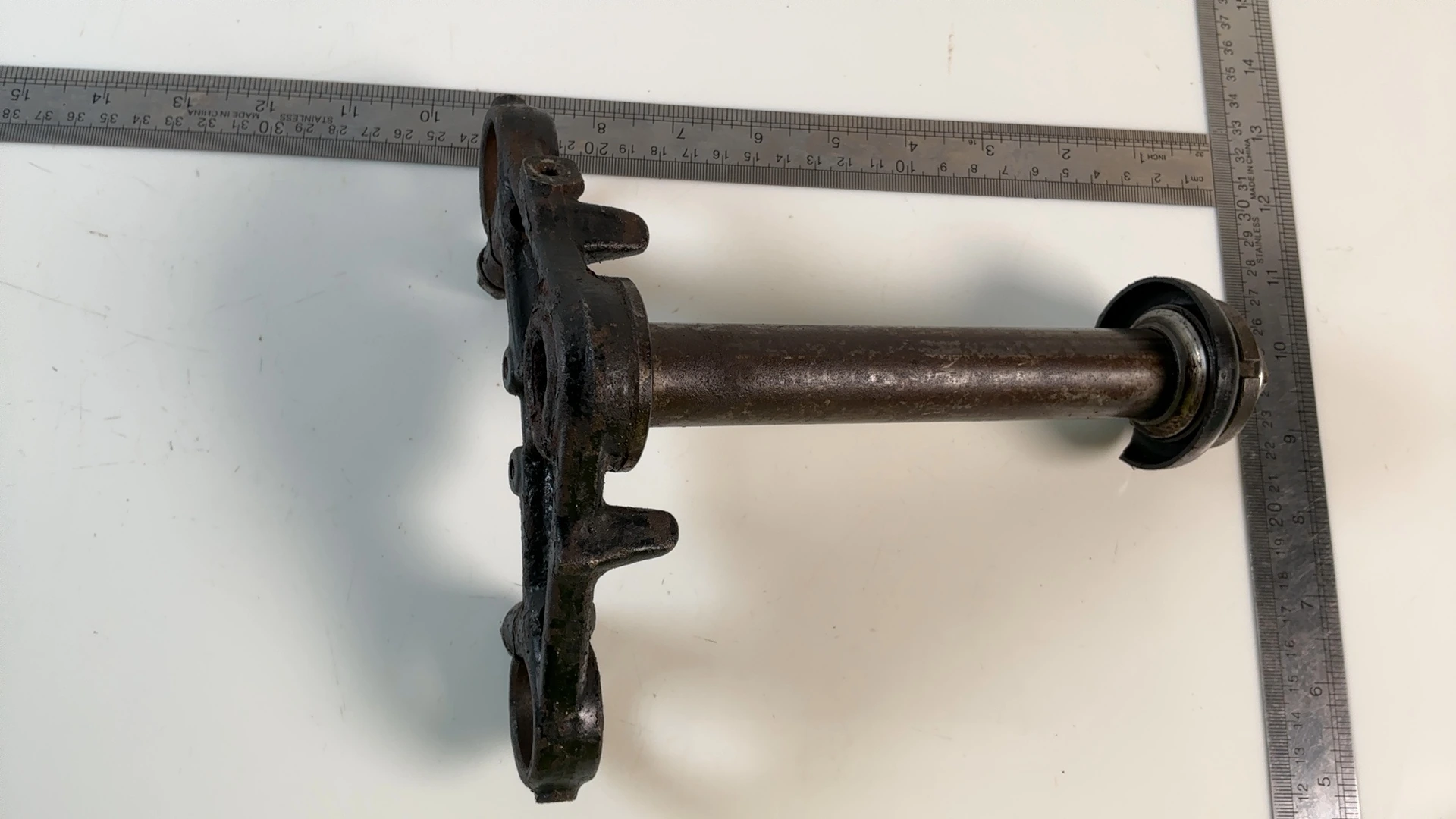 Suzuki TS125 TS 125 125cc Lower Fork Bridge Triple Tree 1971-76 OEM 51410-28012 - Image 3