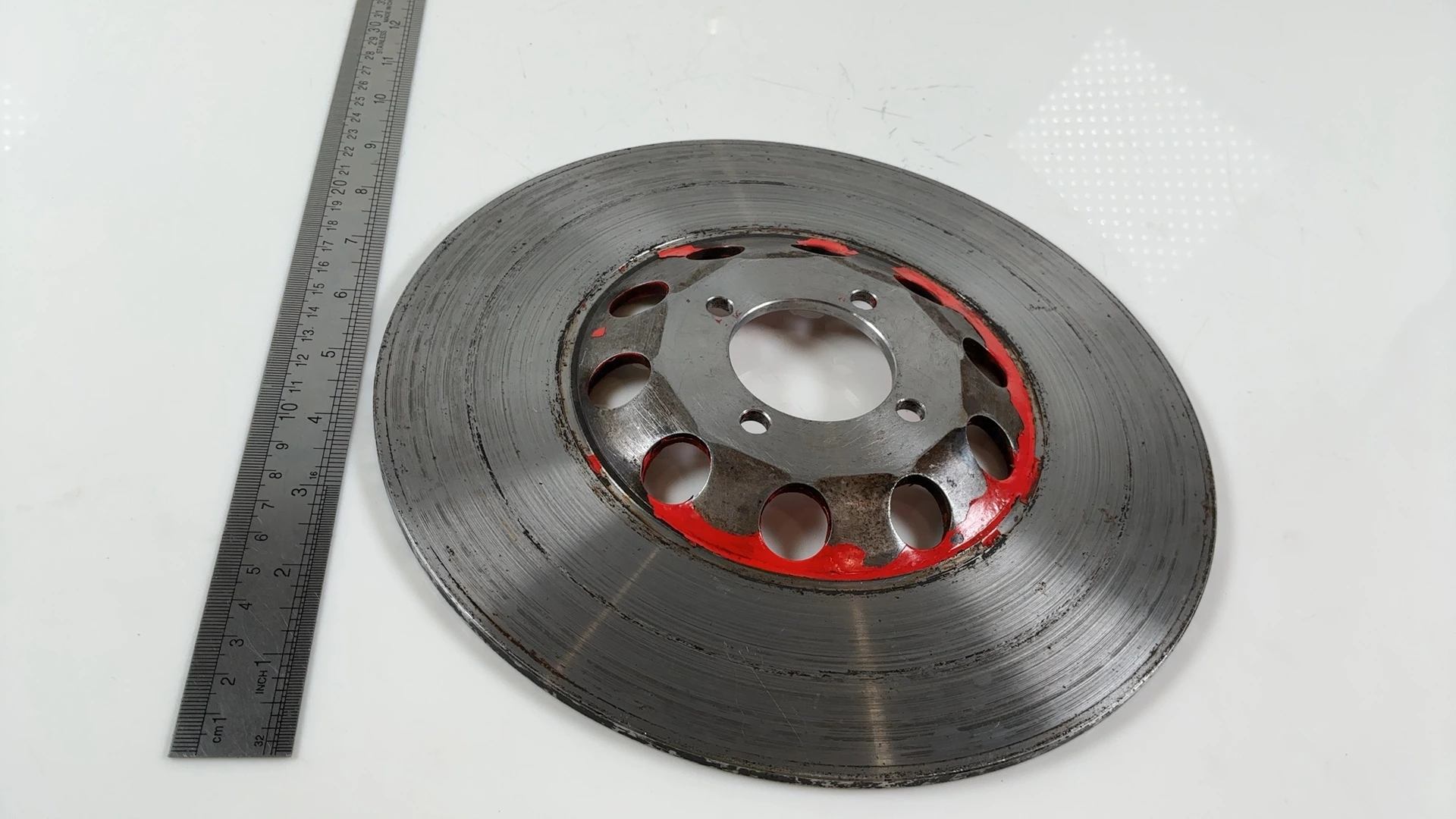 Suzuki GT185 GT 185 185cc Front Brake Disc Rotor 1974-1977 OEM 59211-36201-000 - Image 4