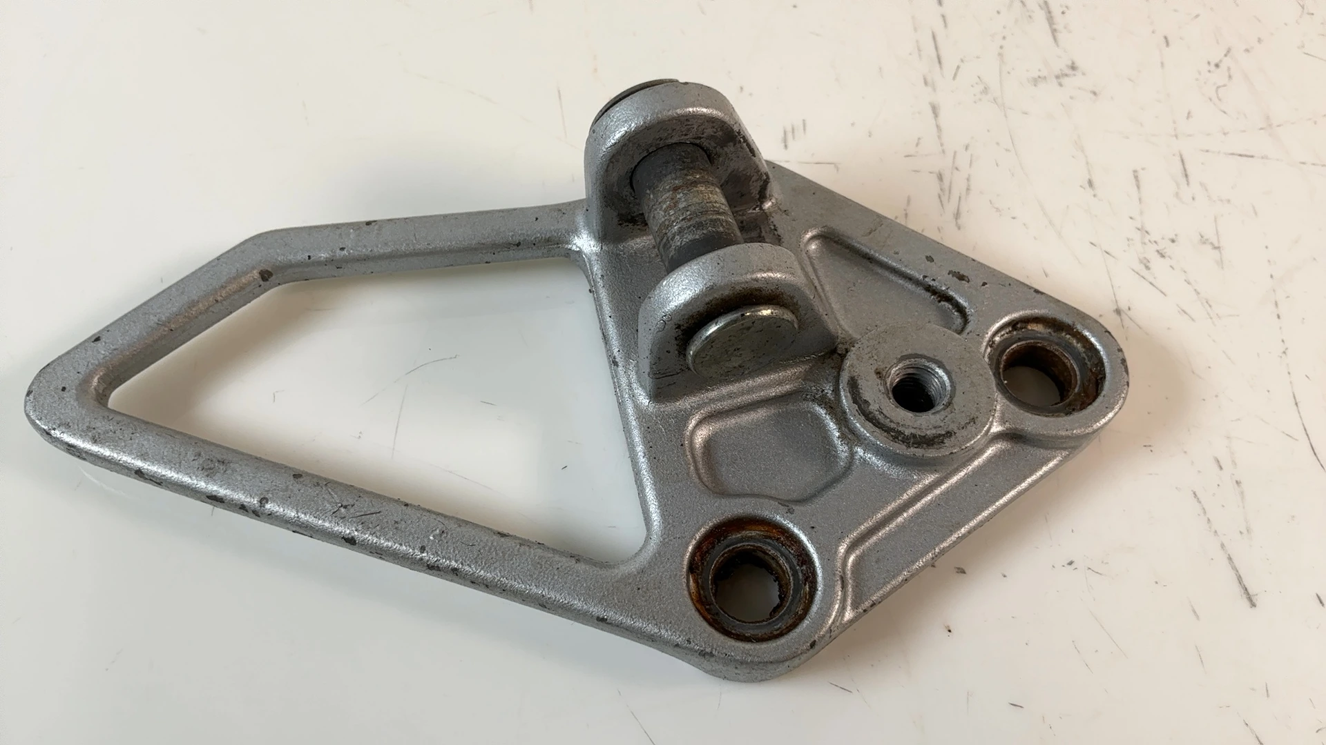 Kawasaki GPX600R ZX600C 600cc Front Left Footrest Bracket 1988-97 OEM 35011-1344 - Image 7