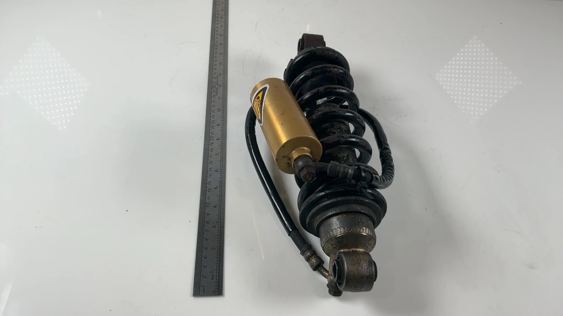 Yamaha XTZ Ténéré 3YF 660cc Rear Shock Absorber 1991-1993 OEM 3YF-W2210-00-33 - Image 4