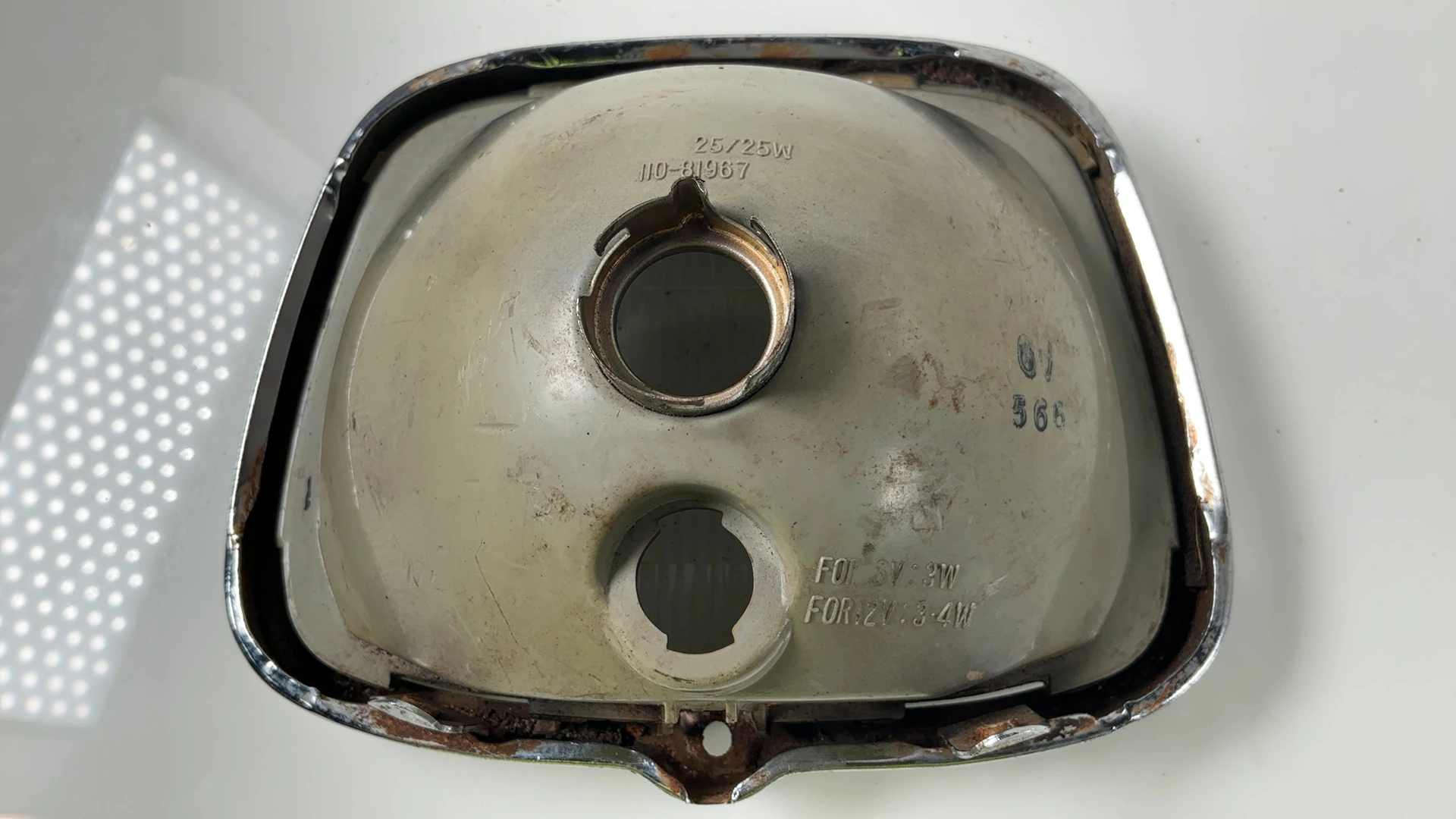 Yamaha Townmate T50 50cc Headlight Assembly 1983-1996 OEM 22K-84110-60 - Image 7