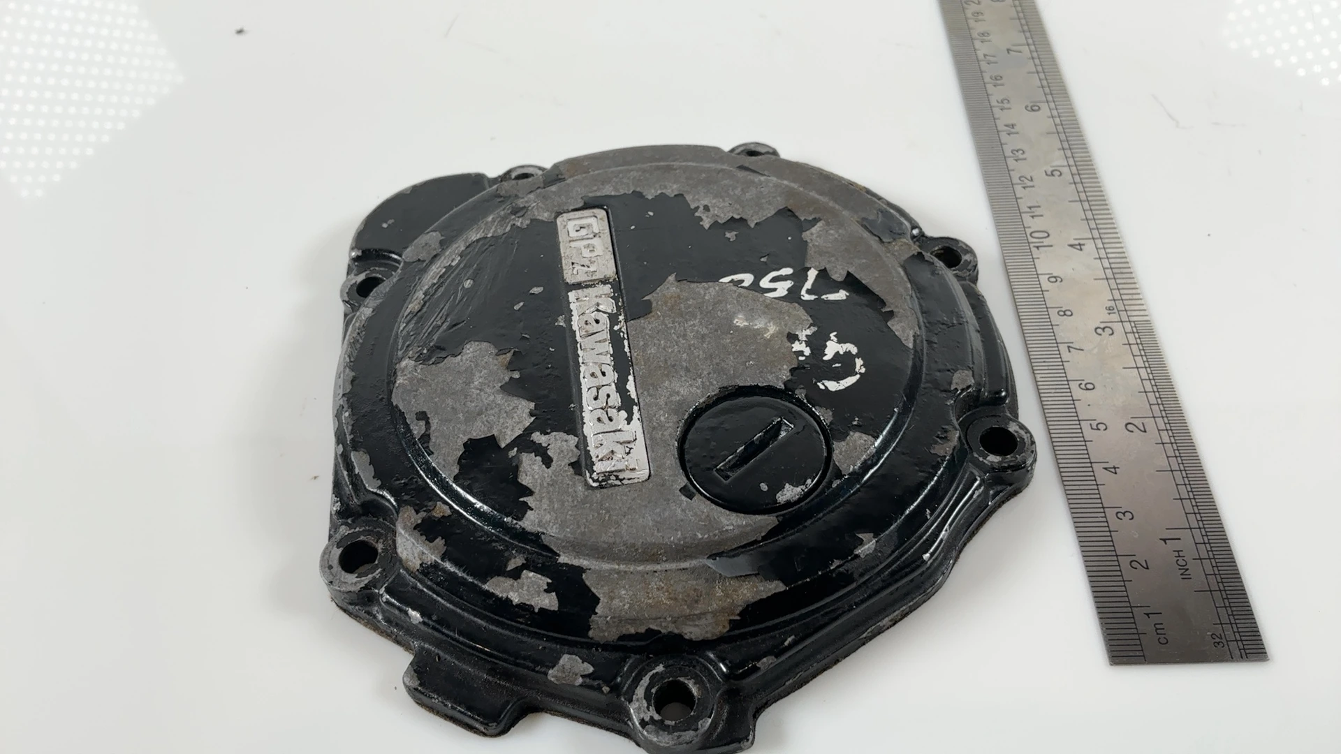 Kawasaki GPZ1000RX ZX1000A Left Engine Pickup Timing Cover 1986-1988 14024-1721 - Image 3