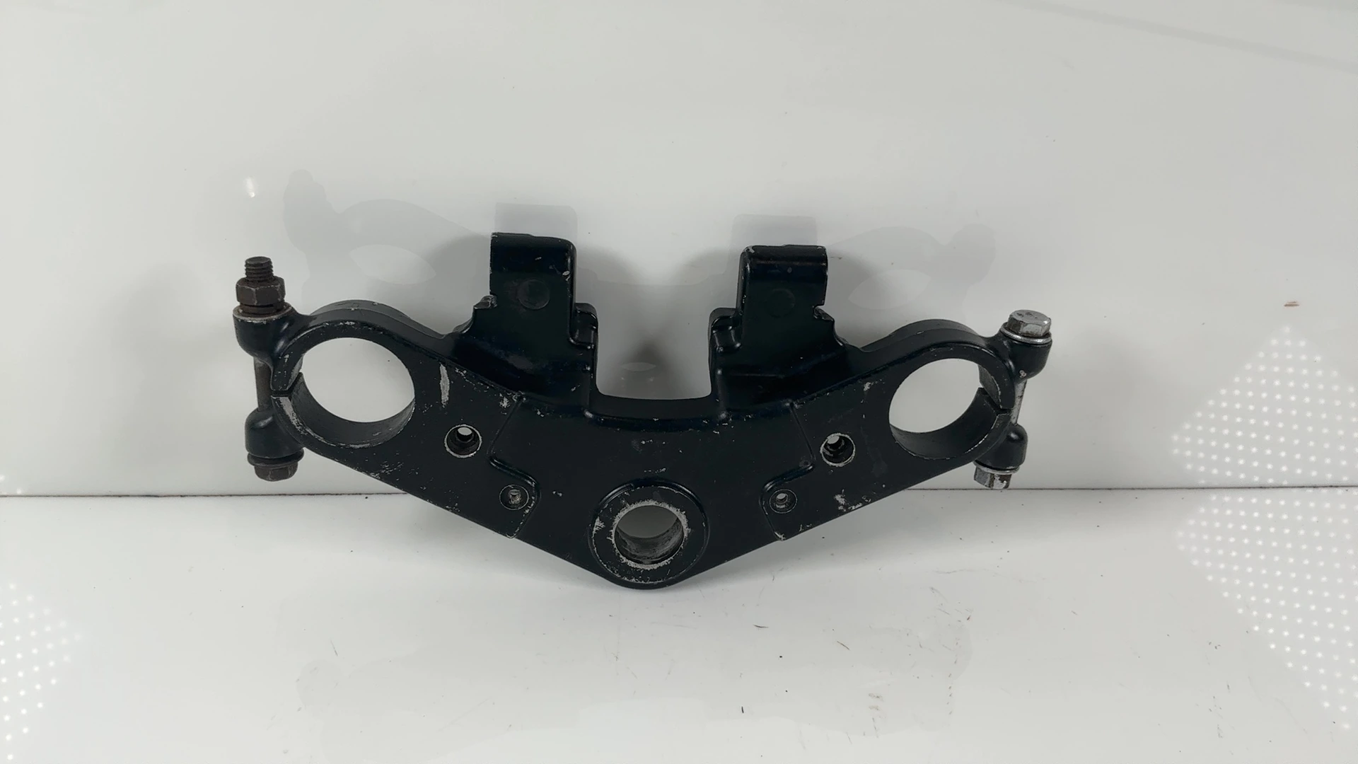 Kawasaki GPz550 ZX550 550cc Upper Fork Bridge Yoke 1983-1985 OEM 44039-1107 - Image 2