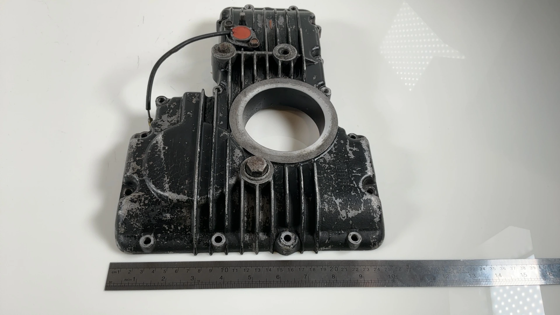 Kawasaki GPz1100 ZX1100A 1100 Engine Oil Pan 1983-1984 OEM 49034-5013 - Image 1