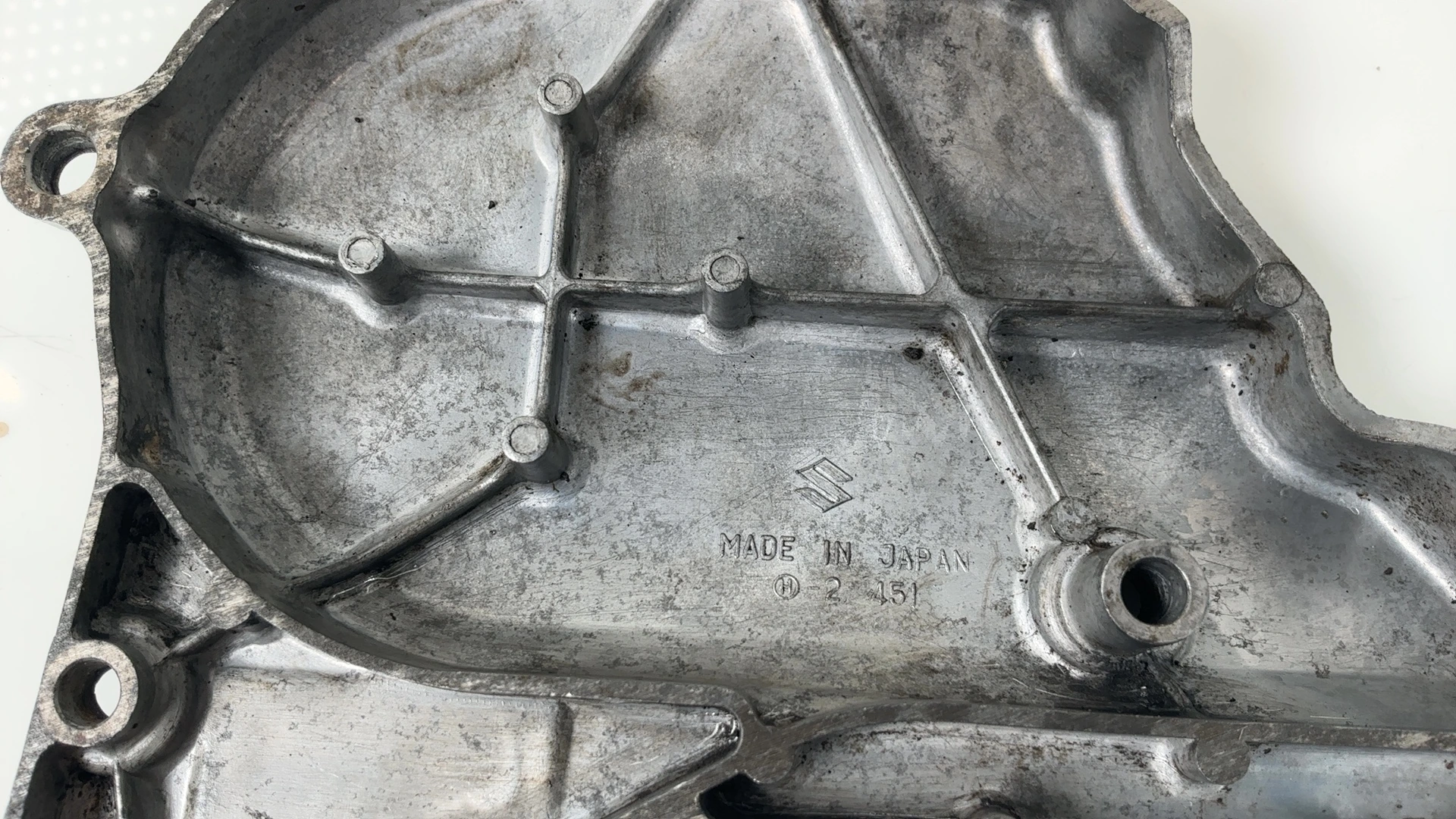 Suzuki GS850G GS850 850CC Left Sprocket Cover 1979-1982 OEM 11360-49101 - Image 6
