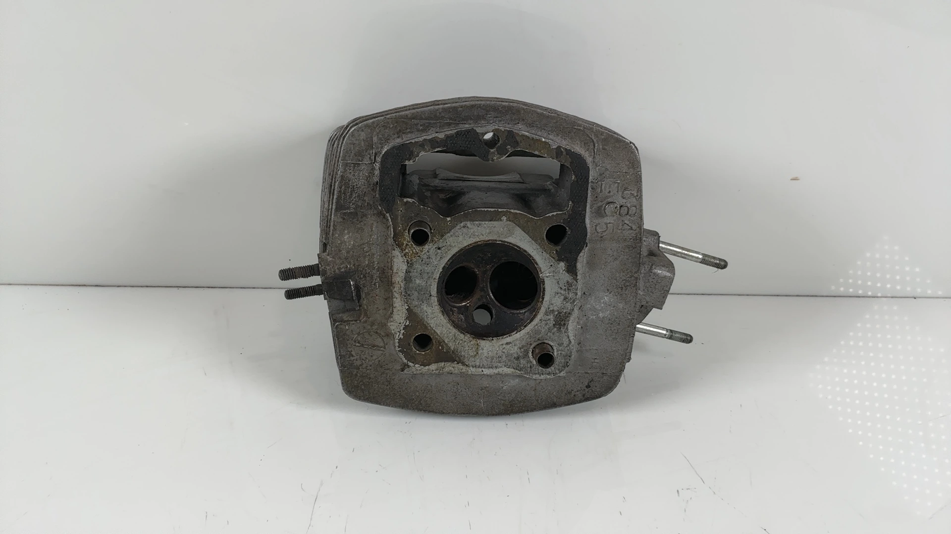 Honda CB100 CL100 XL100 100cc Cylinder Head 1976-1977 OEM 12000-384-000 - Image 2