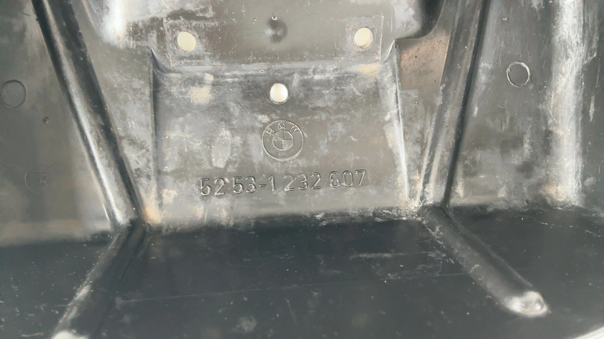 BMW R80RT R100RT 800cc Underseat Storage Box Seat Tray Tray 1985-95 52531232607 - Image 6