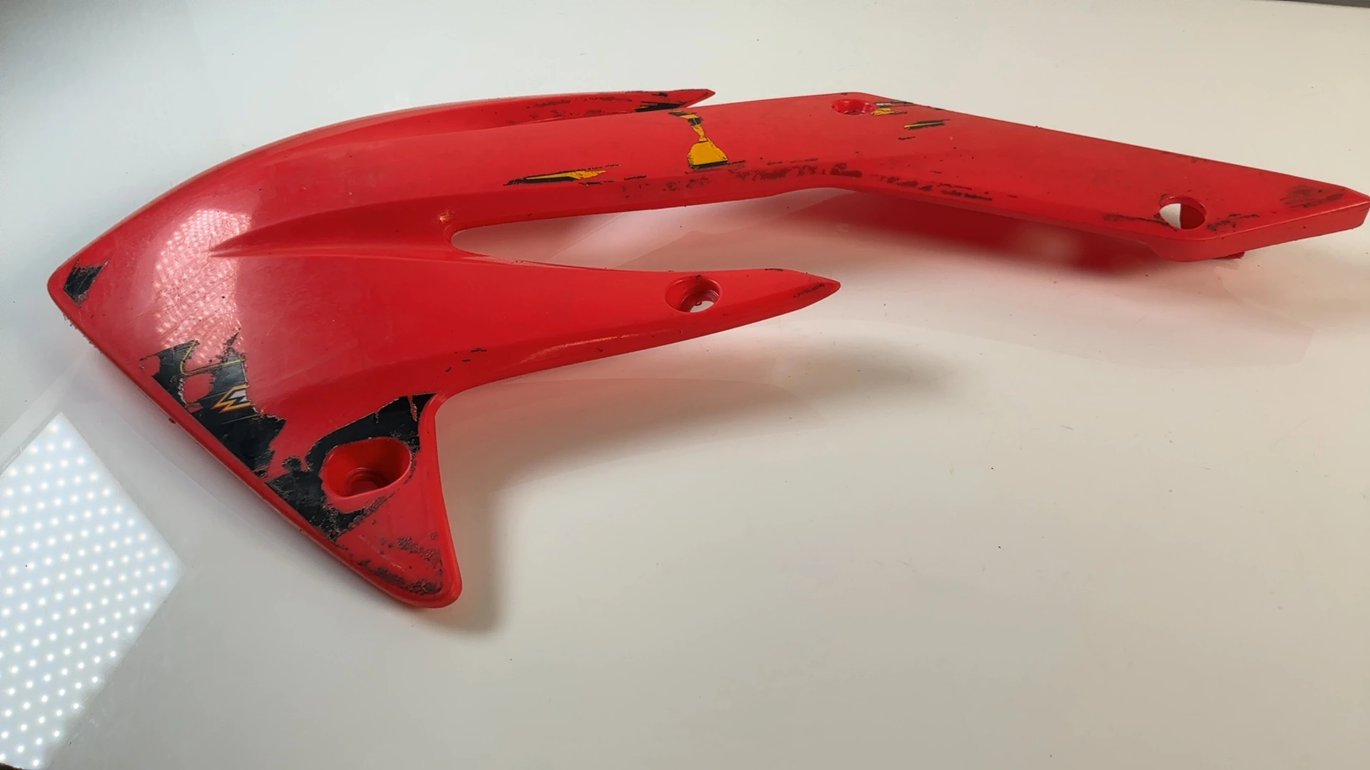 Honda CRF250X CRF250R 250cc Left Radiator Fairing 2004-2009 OEM 19034-KRN-000 - Image 5