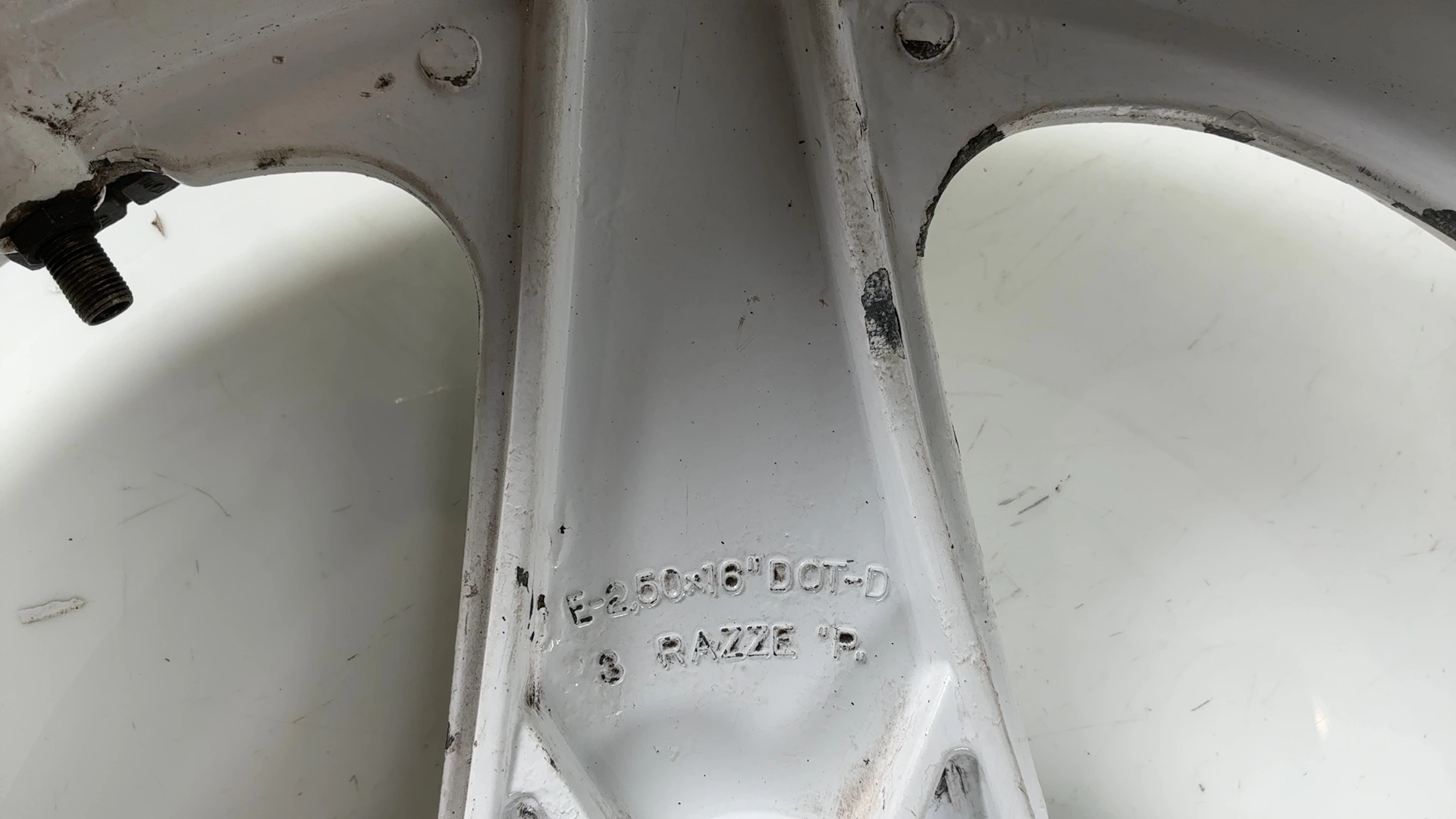 Aprilia AF1 Project 108 125cc Rear Wheel Rim 1986 1987 OEM 8101683 - Image 8