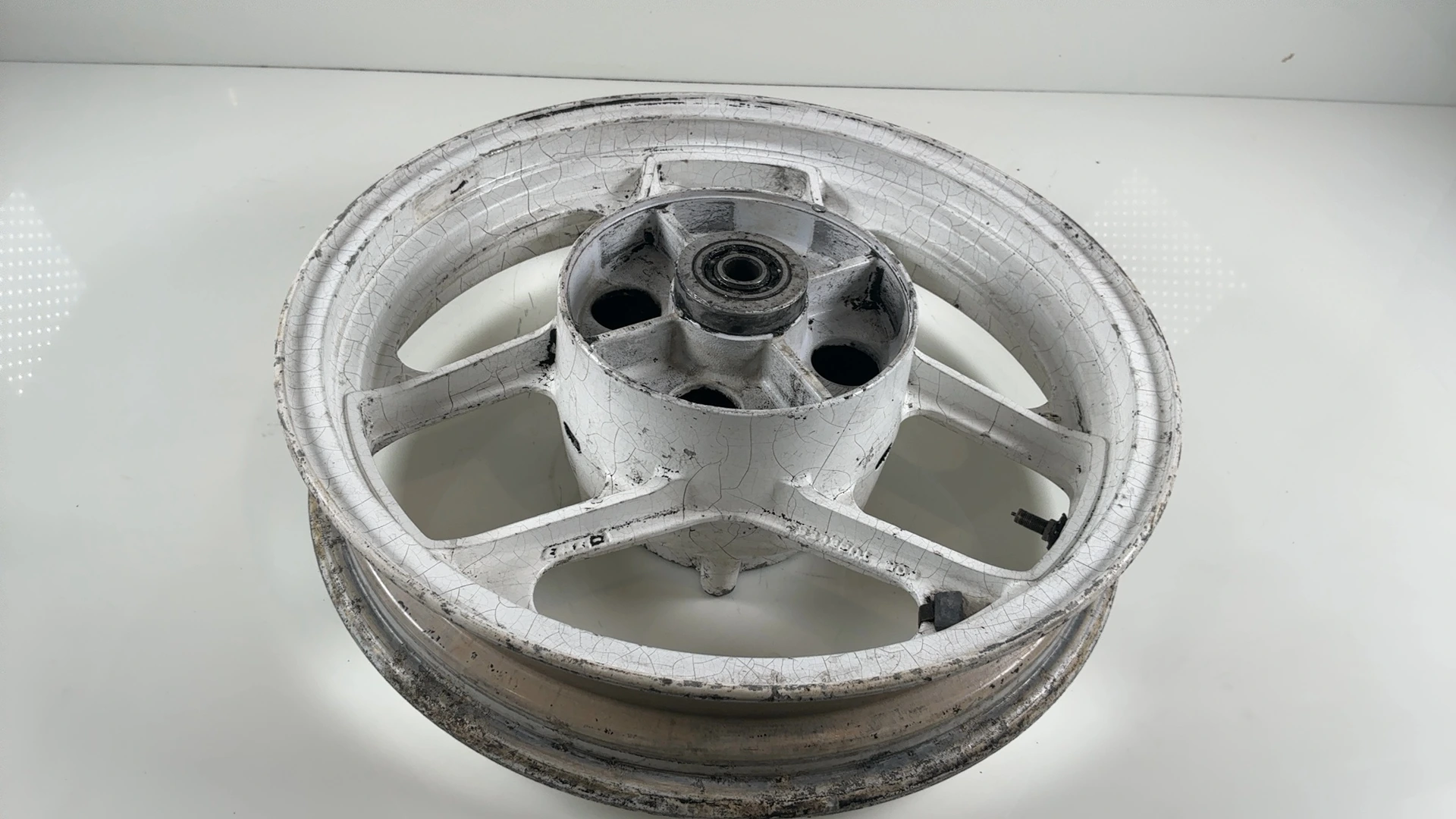 Kawasaki Ninja 600R ZX600C 600cc Rear Wheel Rim 1988 1989 OEM 41073-1322 - Image 6