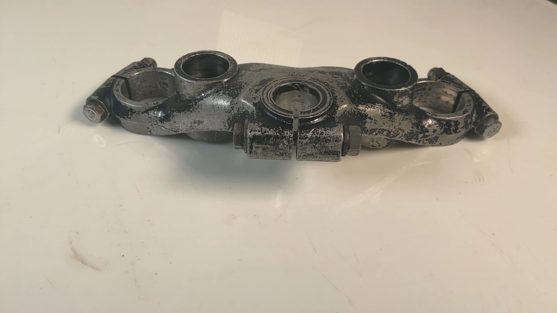 Yamaha RD400 RD250 1A1 250cc Upper Fork Bridge Yoke 1976-79 OEM 1A0-23435-01-98 - Image 6