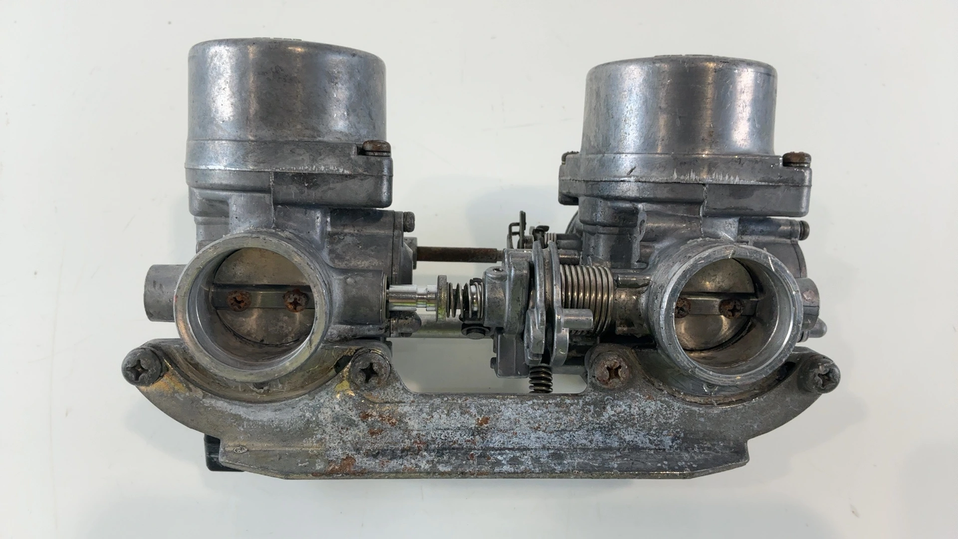 Honda CM400T CM400 400cc Dual Carburetor Assembly 1980-1981 OEM 16100-448-671 - Image 6