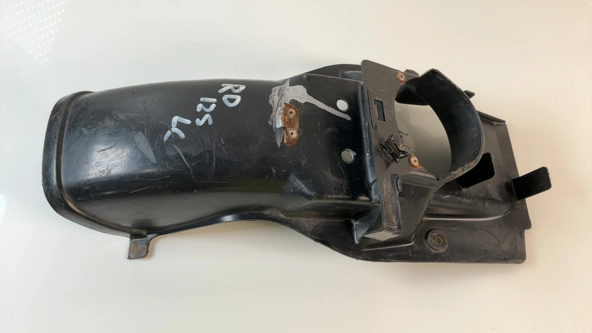 Yamaha RD125LC 10W 125cc Rear Inner Mudguard Fender 1982-1987 OEM 10W-21610-00