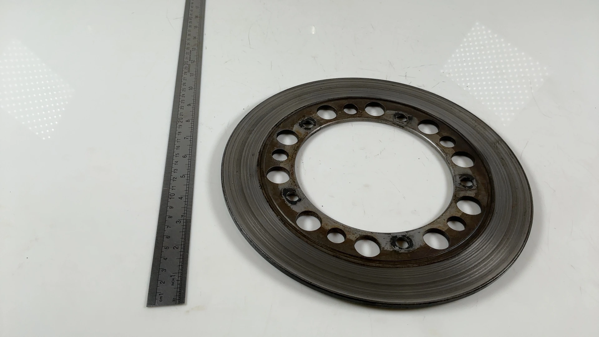 Honda Silverwing GL650 GL650I 650cc Front Brake Disc Rotor 1983 OEM 45251-ME2-00 - Image 4