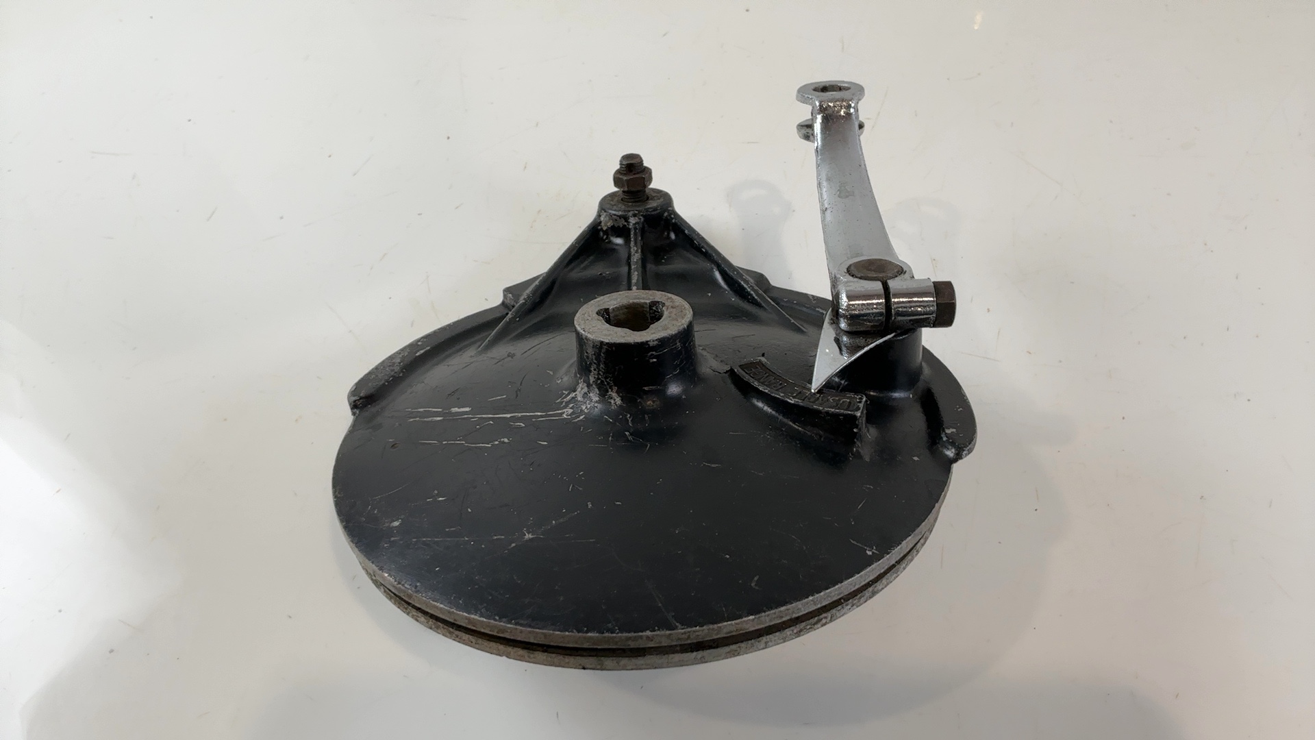 Kawasaki KZ750 Twin LTD KZ750G 750cc Rear Brake Plate Panel 1980 OEM 41035-1026 - Image 6