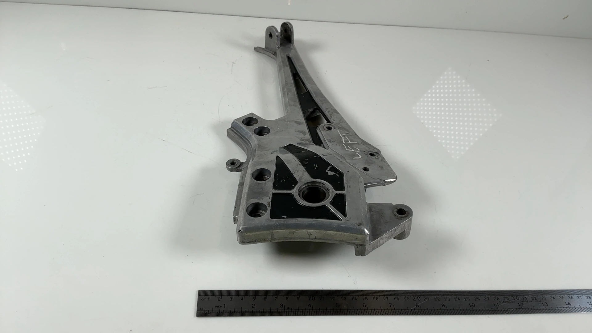 Kawasaki Ninja GPZ900R ZX900A 908cc Left Footrest Bracket 1984-89 OEM 35011-1214 - Image 5