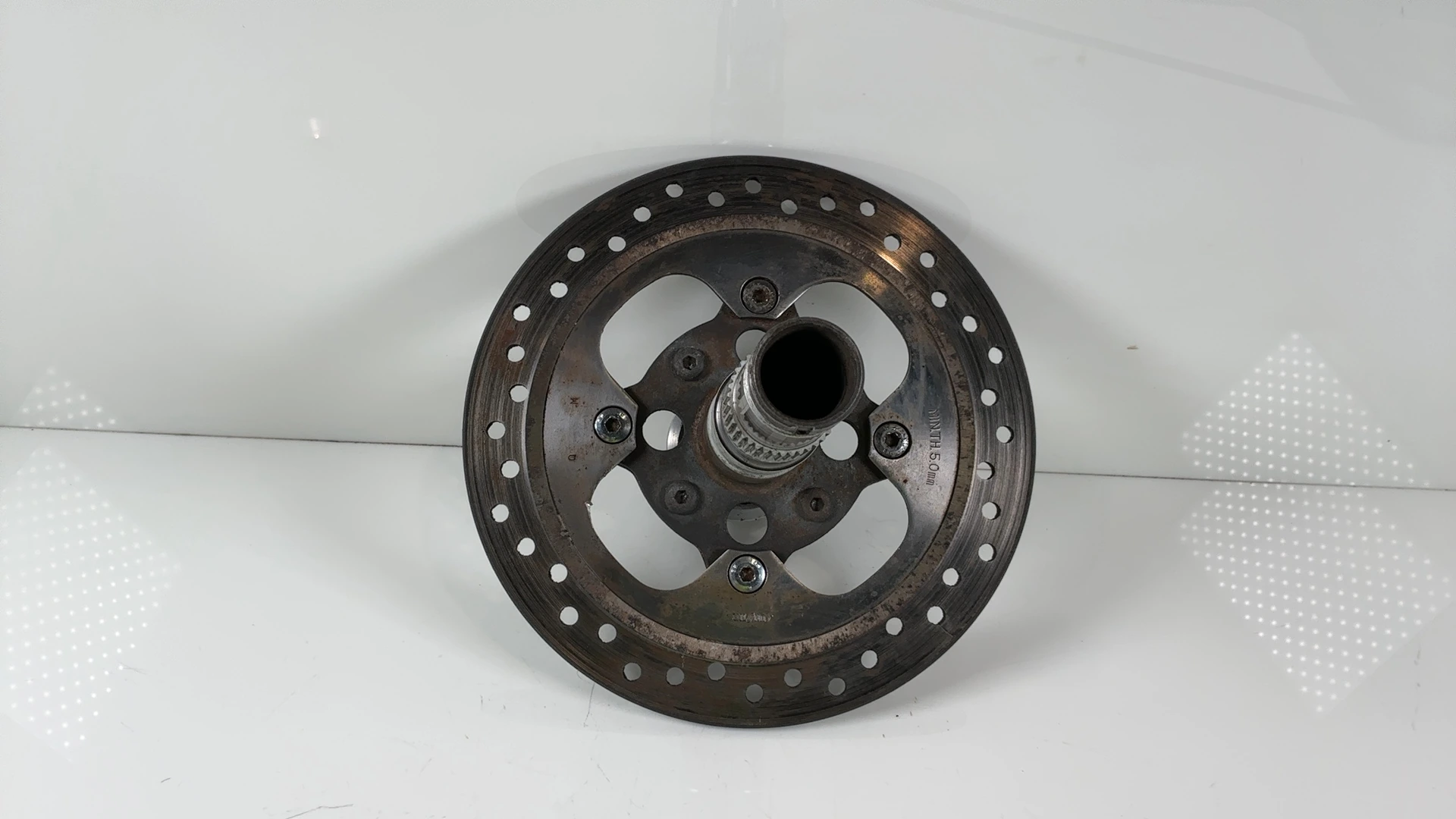 Triumph Sprint ST 1050 1050CC Rear Wheel Axle Spindle Disc 2005-10 OEM T2012299 - Image 1