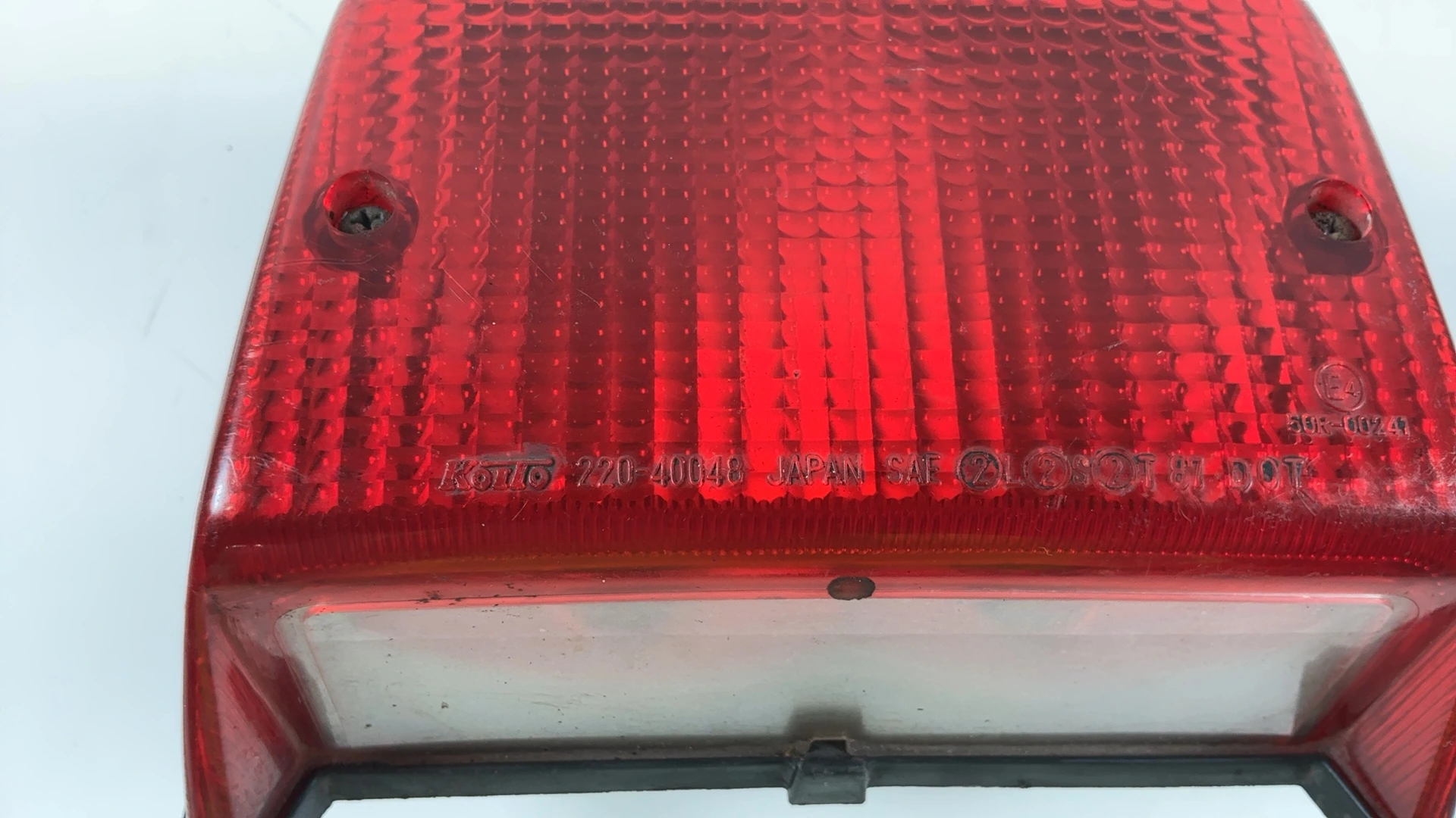 Kawasaki Zephyr ZR550 550 Rear Brake Tail Light 1990-1998 OEM 23025-1216 - Image 5