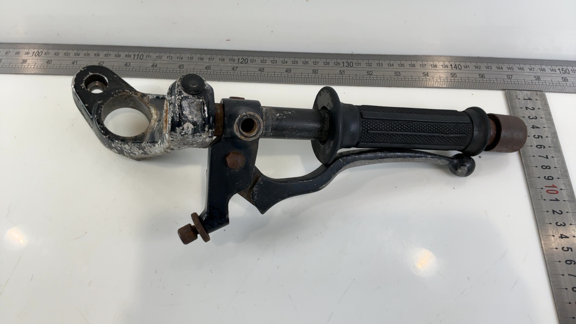 Suzuki GSX550ES GN71D 550cc Left Handlebar Clip On 1983-1987 OEM 56151-43501 - Image 4