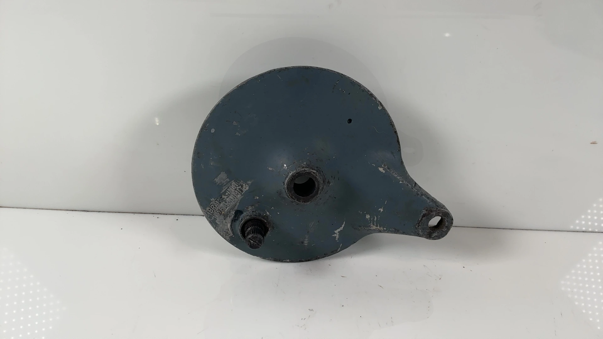Suzuki RG125 Gamma 125 Rear Brake Plate Hub Drum 1984 1985 OEM 64210-12C00 - Image 1