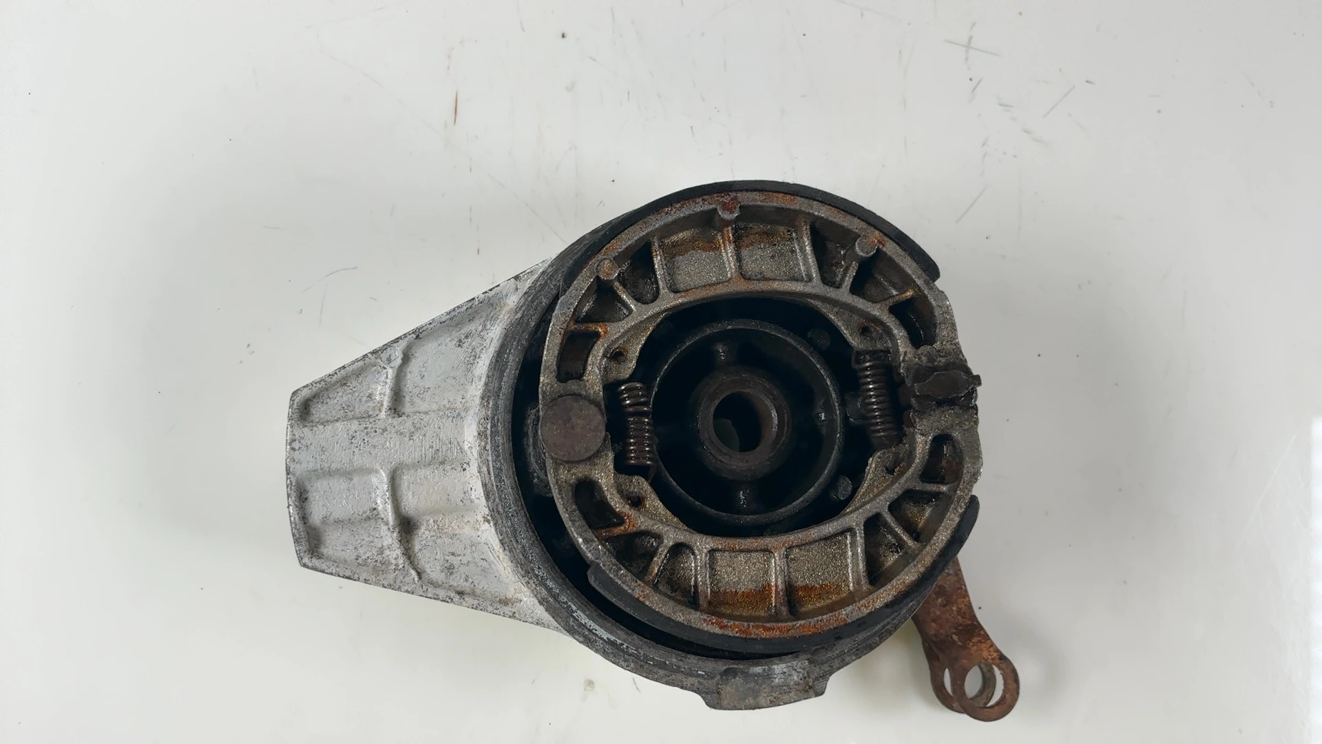 Honda NSR125 JC20 125cc Rear Brake Backing Plate Panel 1988-92 OEM 43100-KBS-000 - Image 7