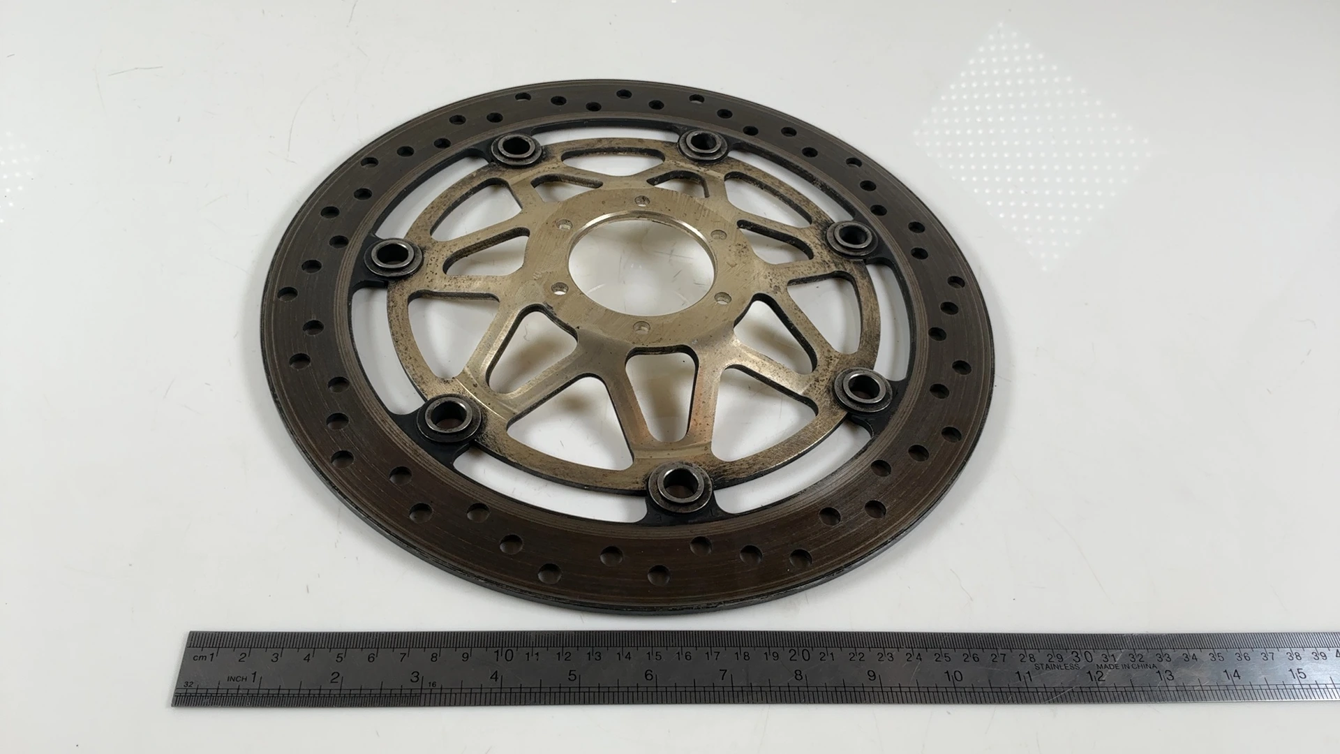 Honda Hornet CB600F 600 CC Front Brake Disc Rotor 2000-2002 OEM 45120-MBW-E11 - Image 5