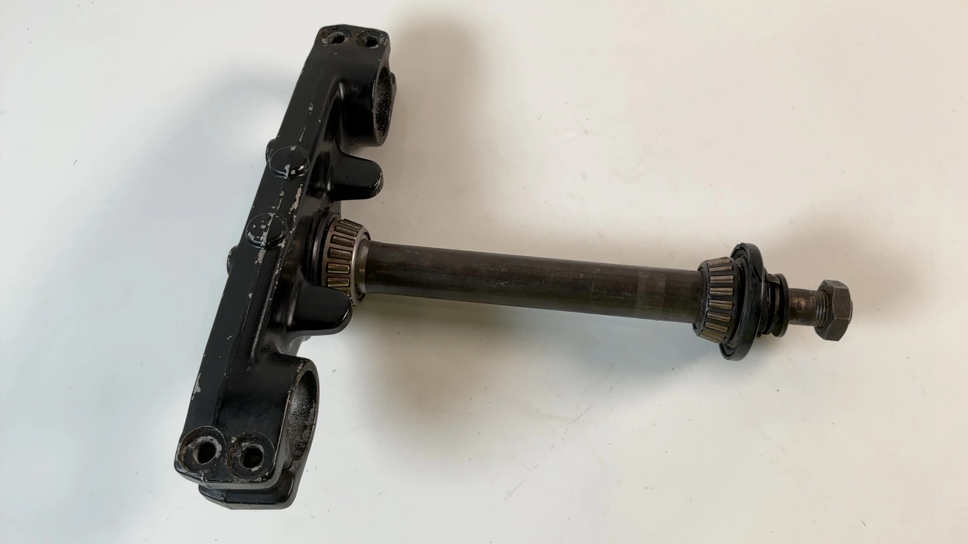 Kawasaki KLR650 KL650A 650cc Lower Triple Tree T Stump 1987-2007 OEM 44037-1207 - Image 3