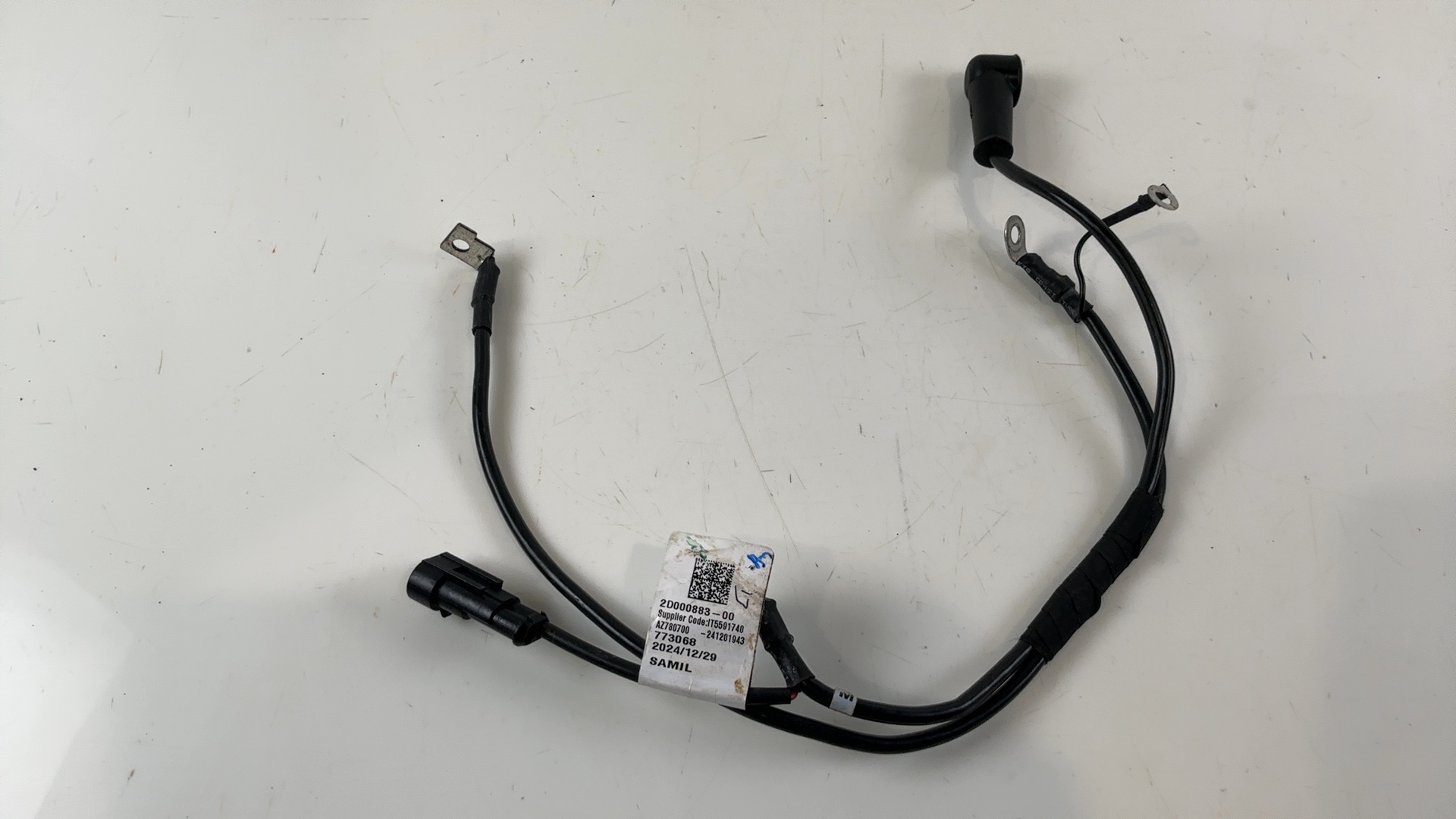Aprilia Tuono 660 Factory 660 CC Battery Cable Wire Harness 2021-26 2D000883-00 - Image 5