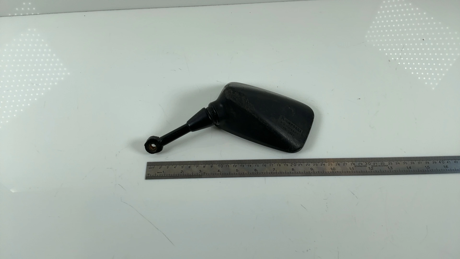 Kawasaki GPZ900R ZX900A 900cc Left Side Mirror 1984-1998 OEM 56001-0180 - Image 8