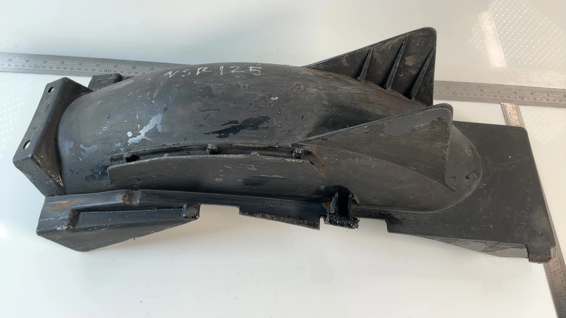 Honda NSR125 NSR 125 JC22 125cc Rear Inner Fender 1998-2001 OEM 80100KBSW50 - Image 3