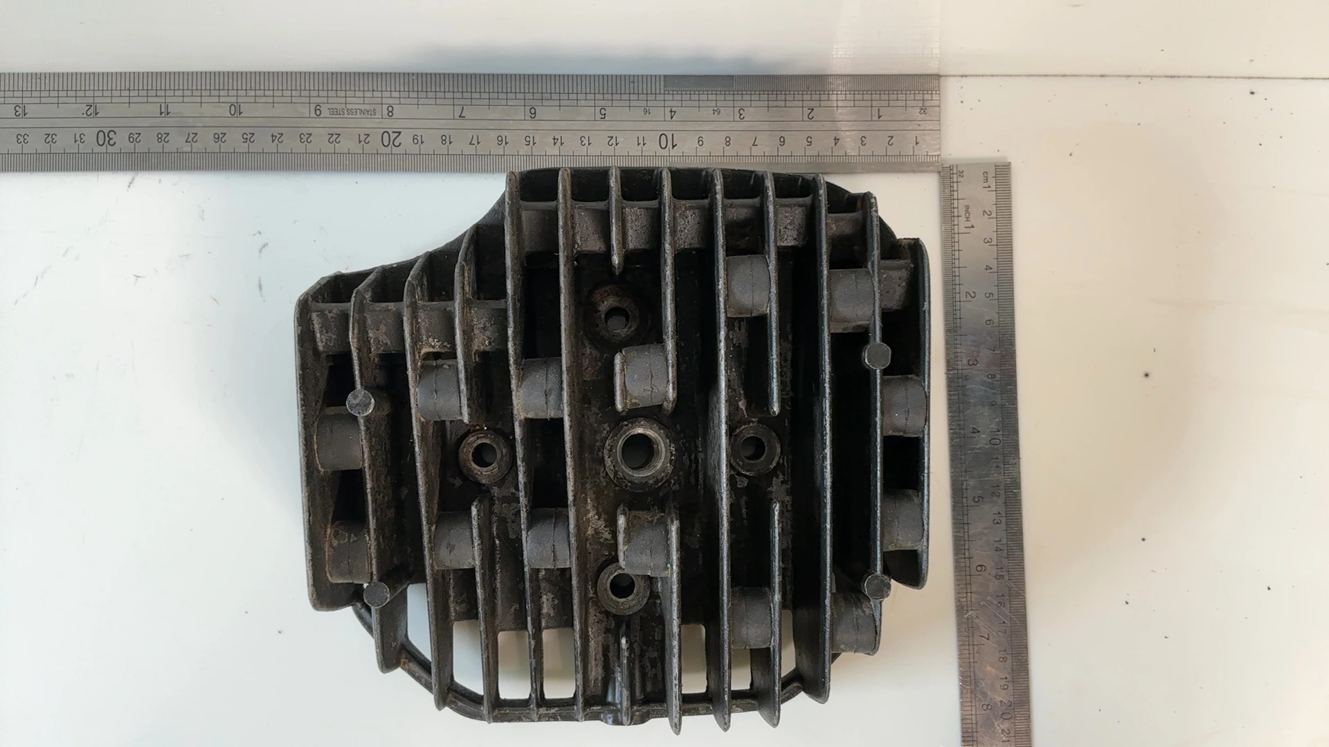 Kawasaki KE175 KE175D 175cc Cylinder Head 1980-1982 OEM 11001-1034 - Image 5