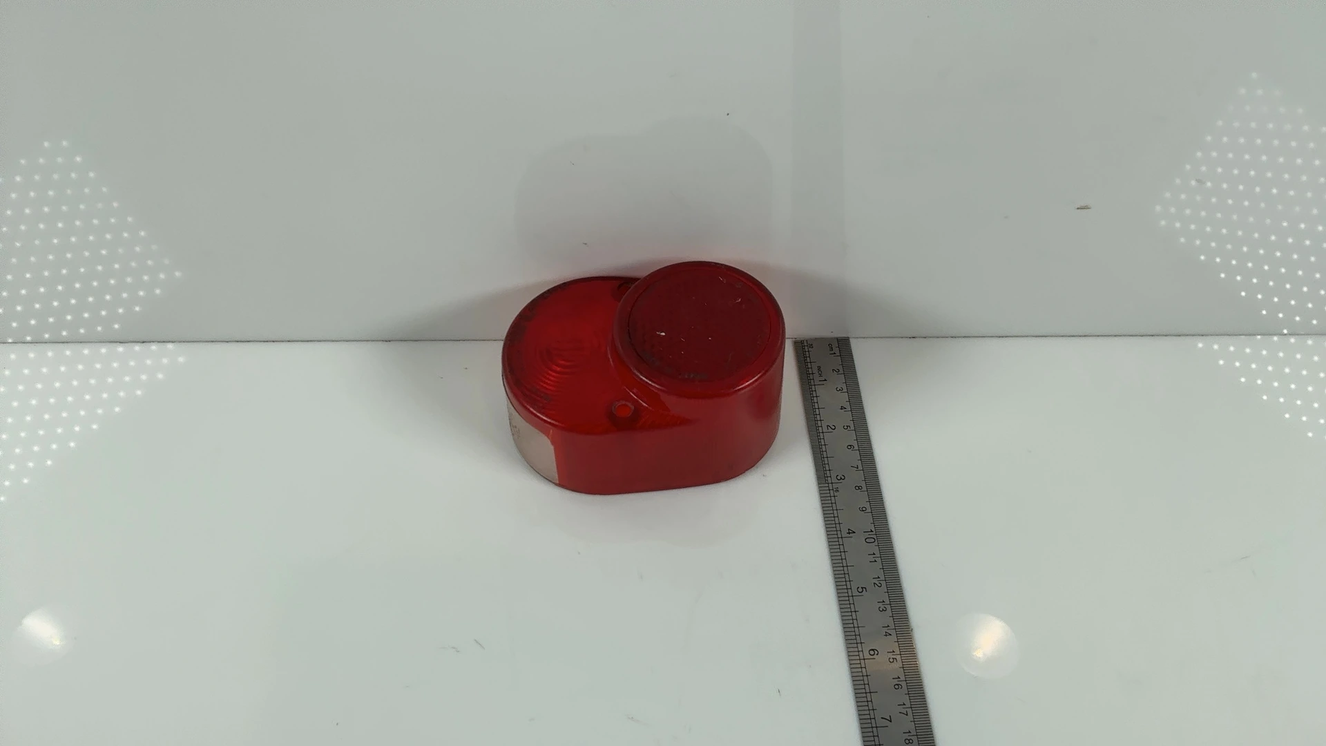 Yamaha RD200 200cc Rear Brake Light Lens 1974-1980 OEM 127-84521-31 - Image 8